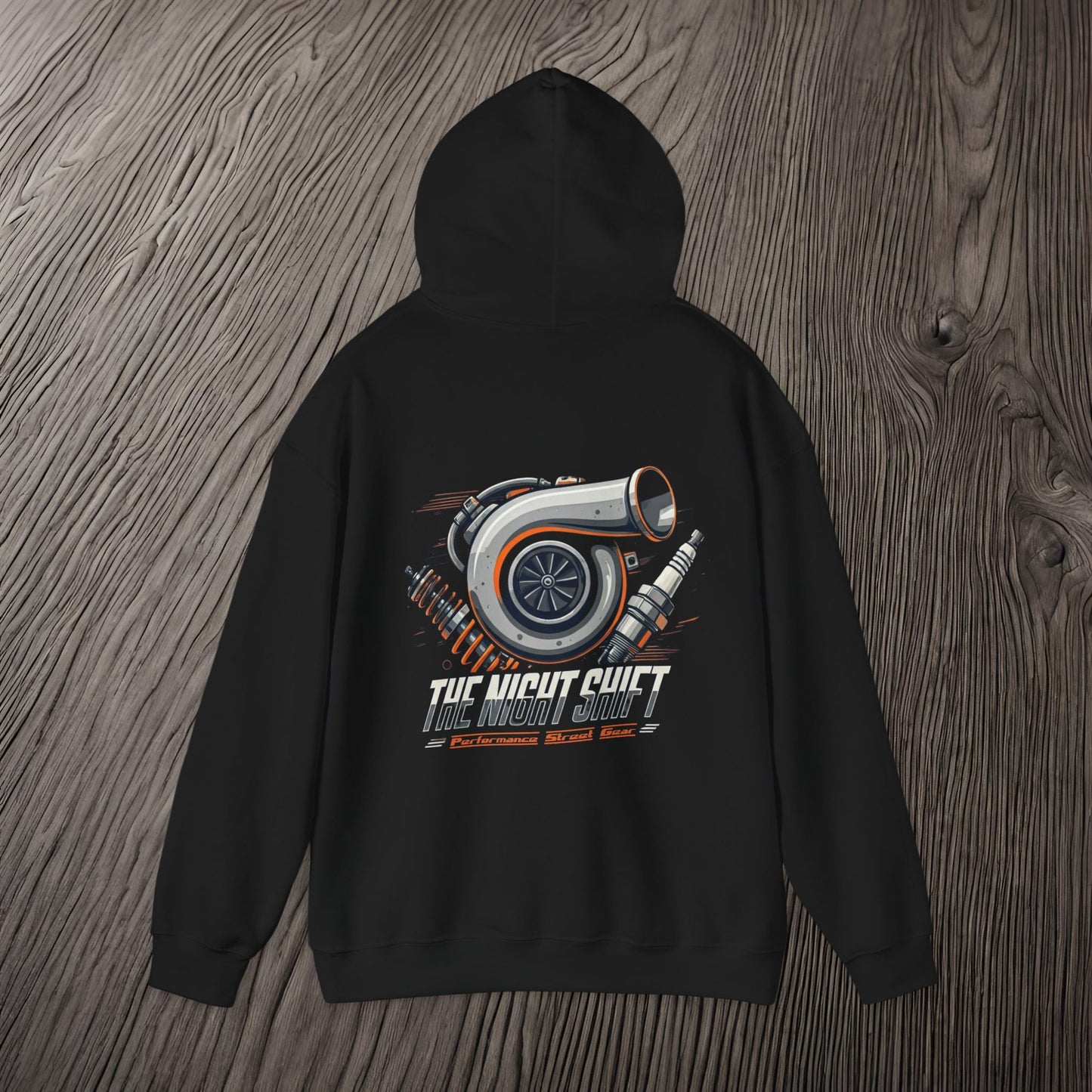 The Night Shift Essentials-Ultra Soft, Premium Hoodie Printify by The Night Shift Automotive Apparel