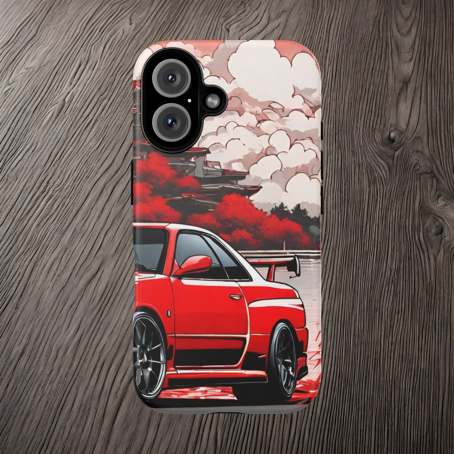 Nissan Skyline R34-Dual Layer Ultra Tough Phone Case Printify by The Night Shift Automotive Apparel