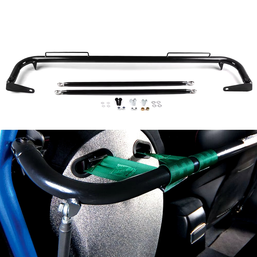 49" Stainless Steel Harness Bar The Night Shift Performance Street Gear by The Night Shift Automotive Apparel