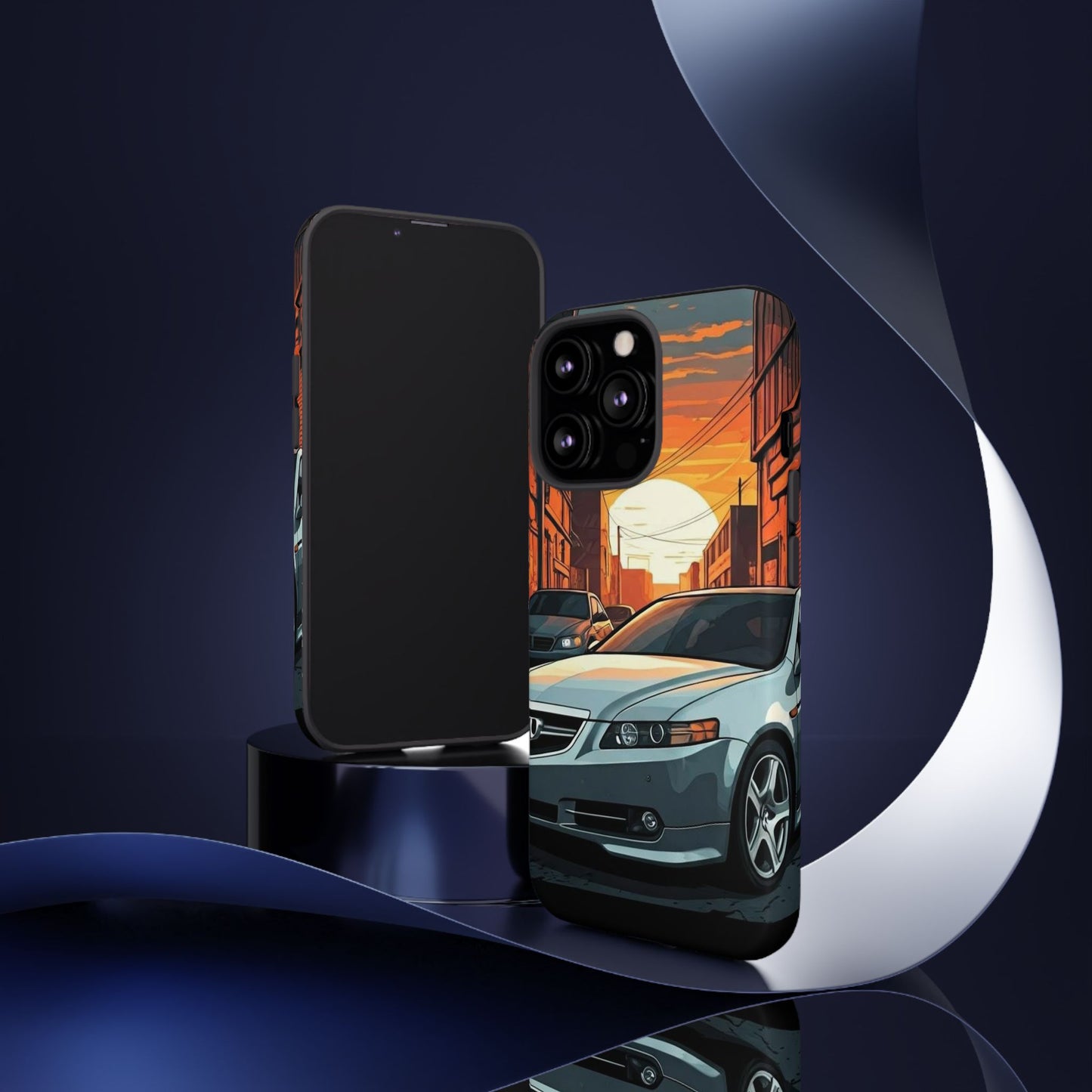 Acura TL Street Life-Dual Layer Ultra Tough Phone Case iPhone 13 Pro Matte Printify by The Night Shift Automotive Apparel