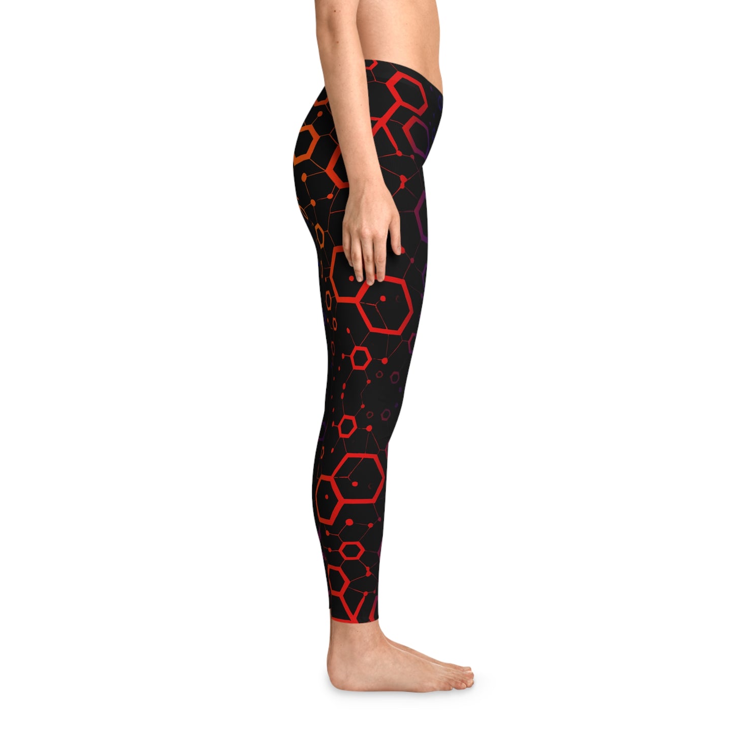 Stretchy Leggings Printify by The Night Shift Automotive Apparel