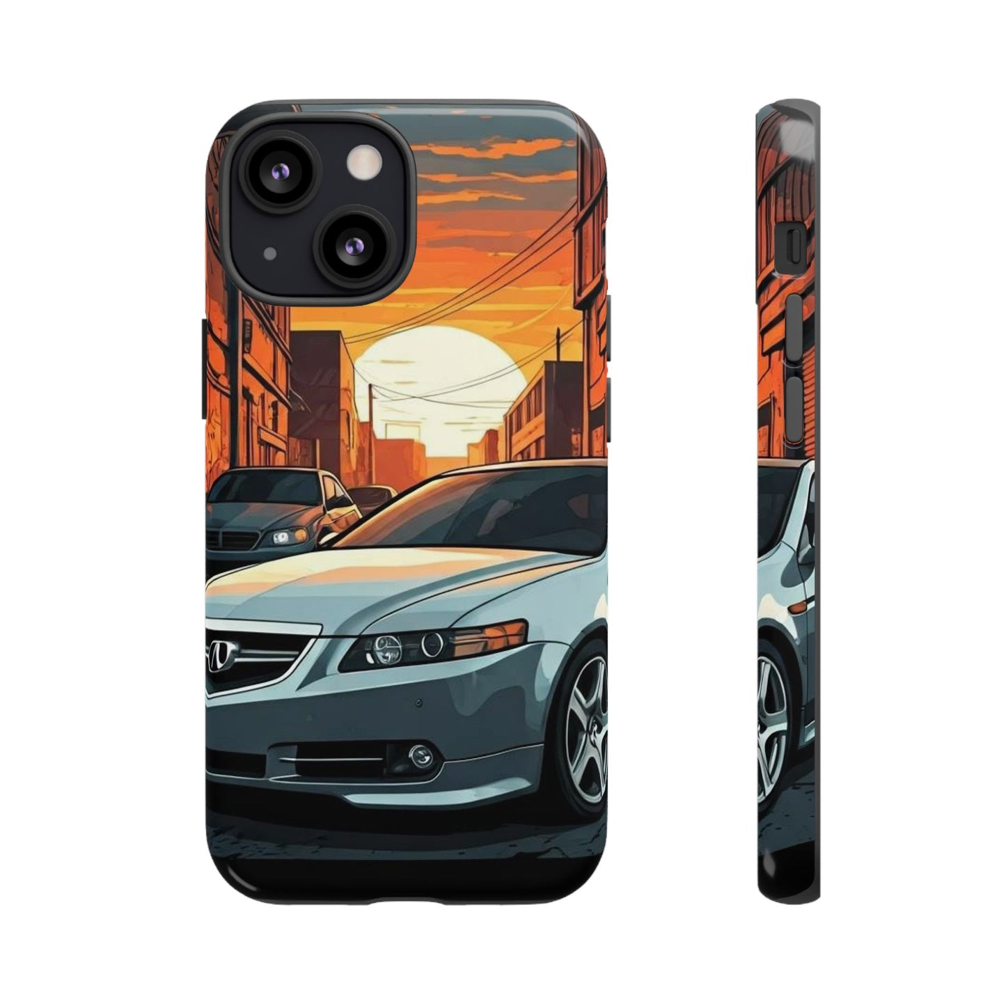 Acura TL Street Life-Dual Layer Ultra Tough Phone Case Printify by The Night Shift Automotive Apparel