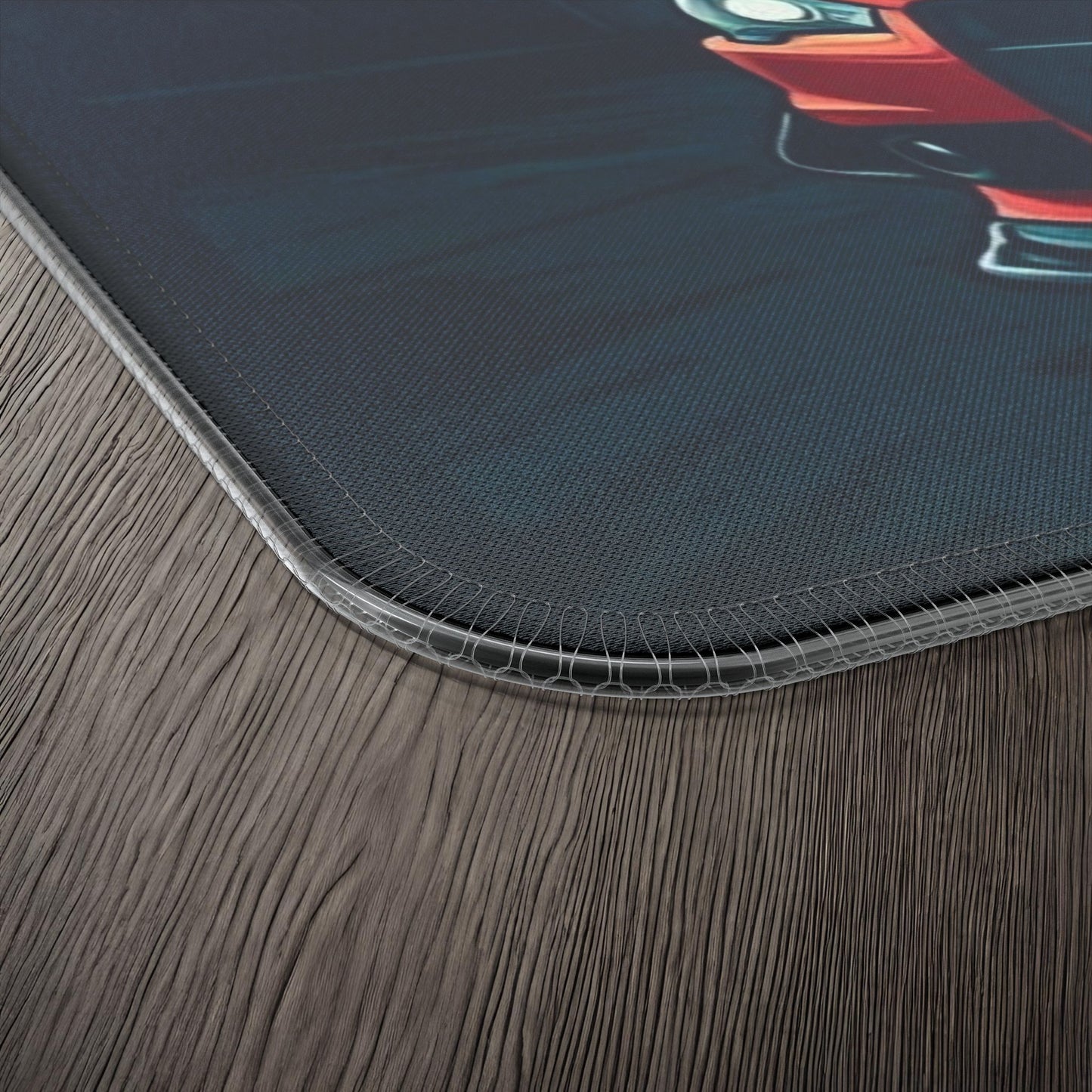 Mitsubishi Lancer Evolution X Street Life-LED Gaming Mouse Pad with Wireless Charging Printify by The Night Shift Automotive Apparel