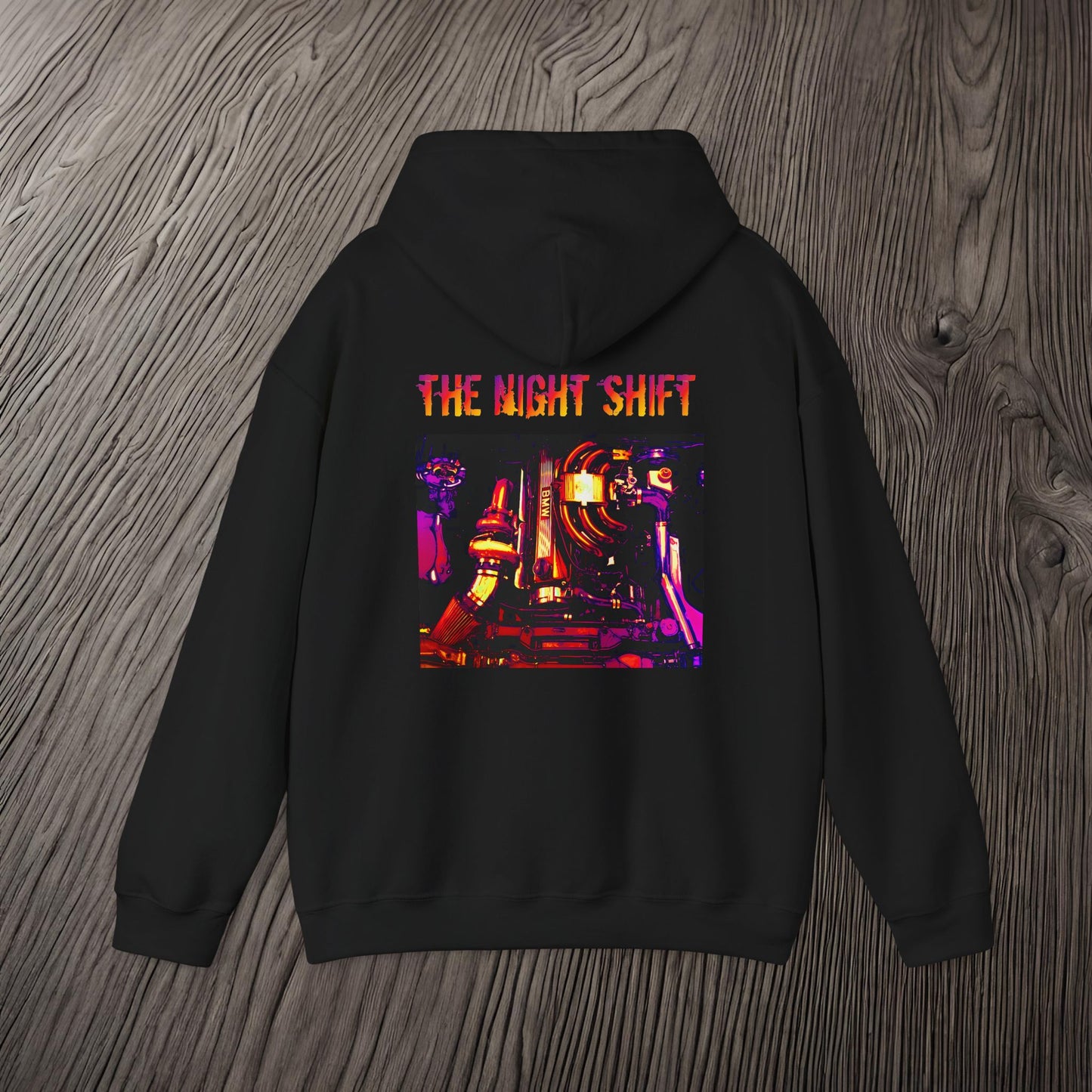 M20B30 Synthwave-Premium, Ultra Soft Unisex Hoodie Printify by The Night Shift Automotive Apparel