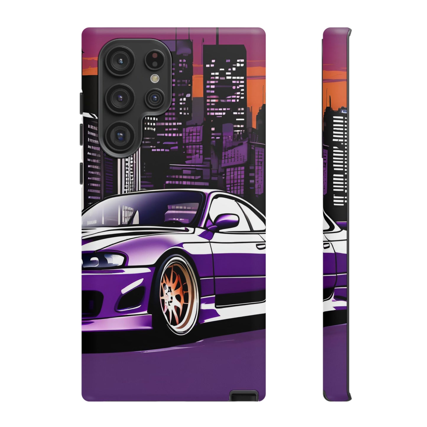 Nissan 240sx S15-Dual Layer Ultra Tough Phone Case Printify by The Night Shift Automotive Apparel