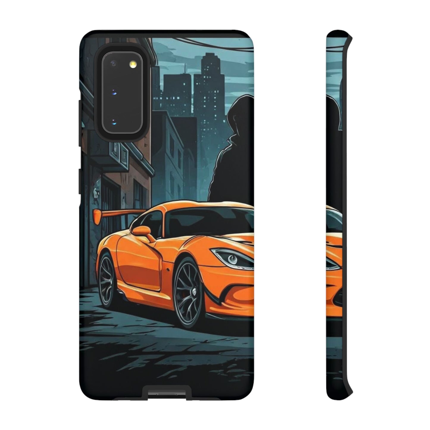 Dodge Viper SRT-10 Street Life-Dual Layer Ultra Tough Phone Case Samsung Galaxy S20 Matte Printify by The Night Shift Automotive Apparel