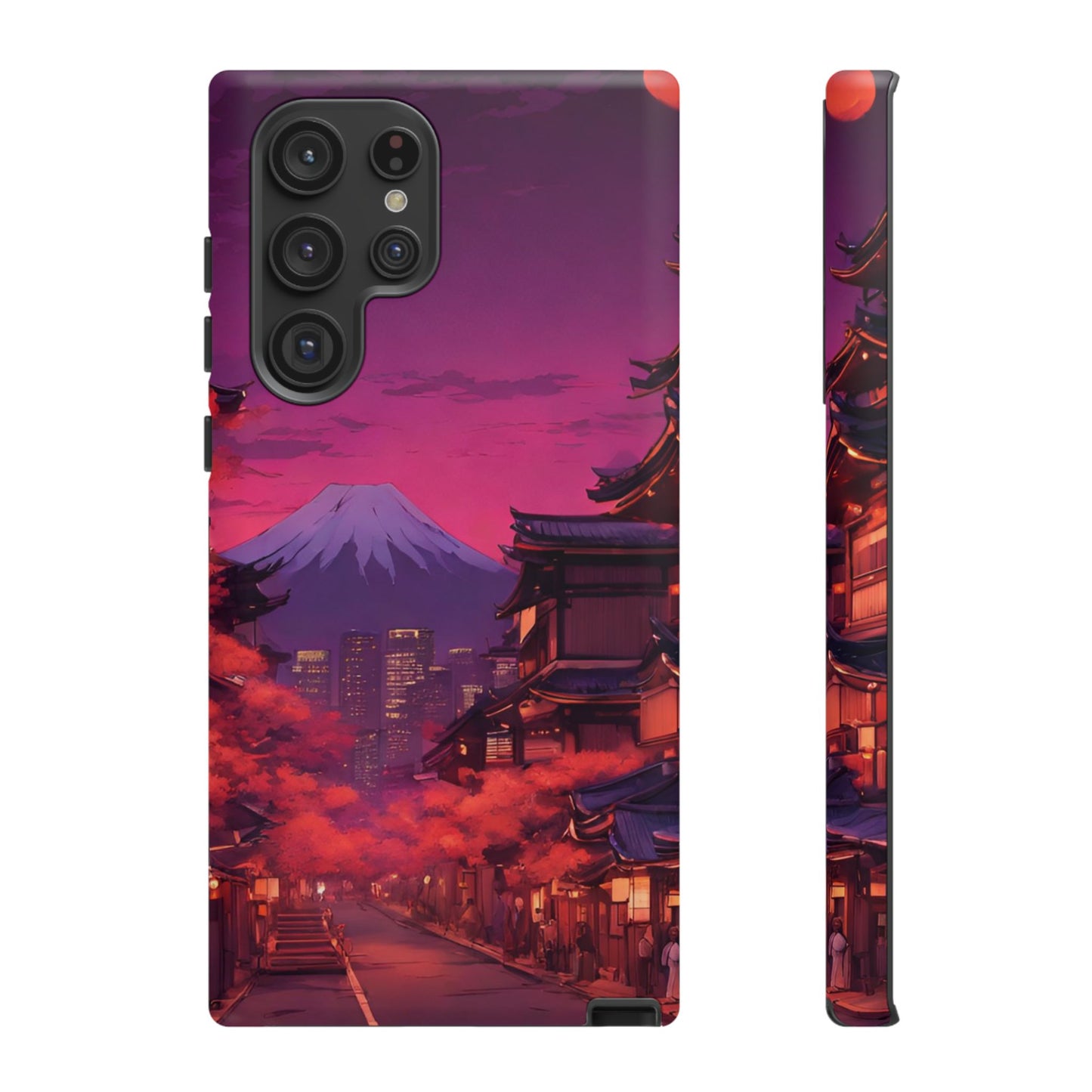 Traditional Japanese Village Countryside-Dual Layer Ultra Tough Phone Case Printify by The Night Shift Automotive Apparel