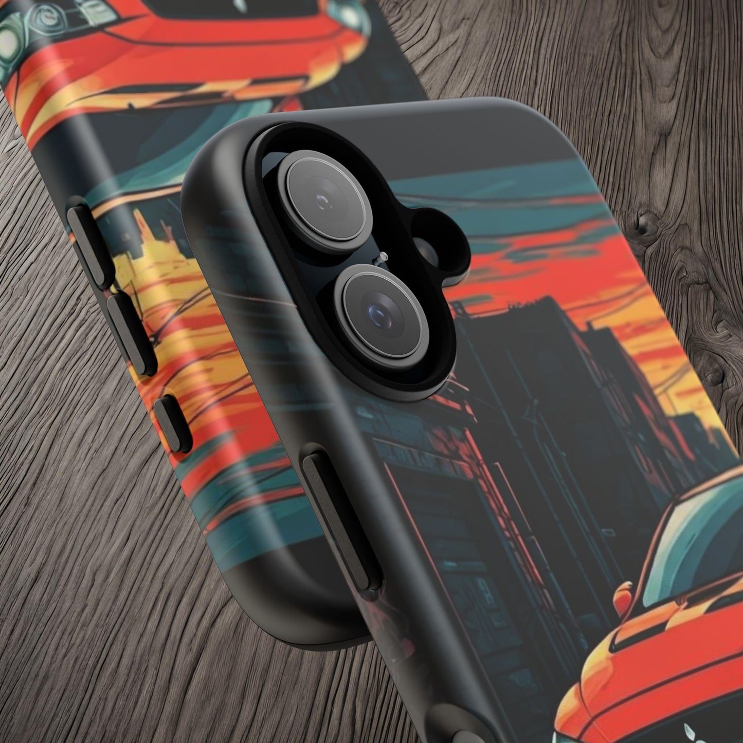 Mitsubishi Evo X Street Life-Dual Layer Ultra Tough Phone Case Printify by The Night Shift Automotive Apparel