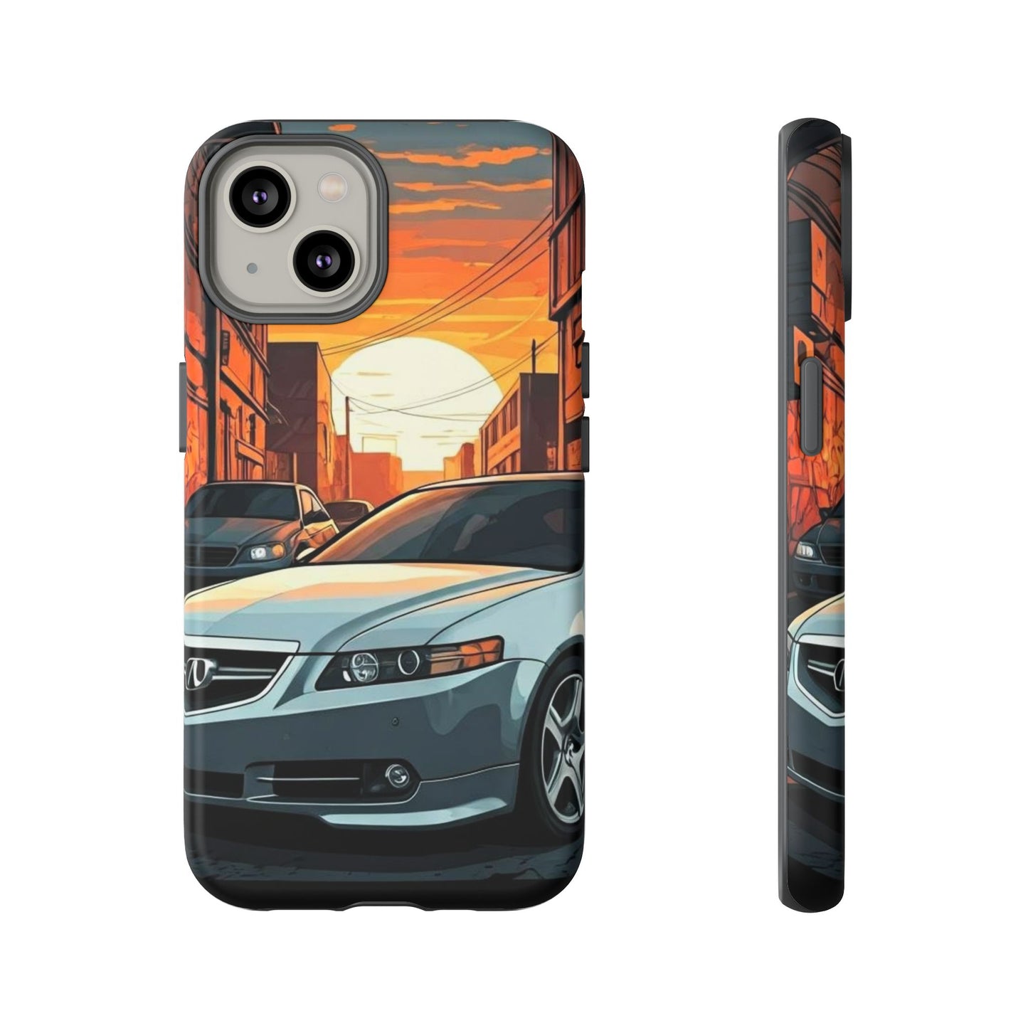 Acura TL Street Life-Dual Layer Ultra Tough Phone Case Printify by The Night Shift Automotive Apparel