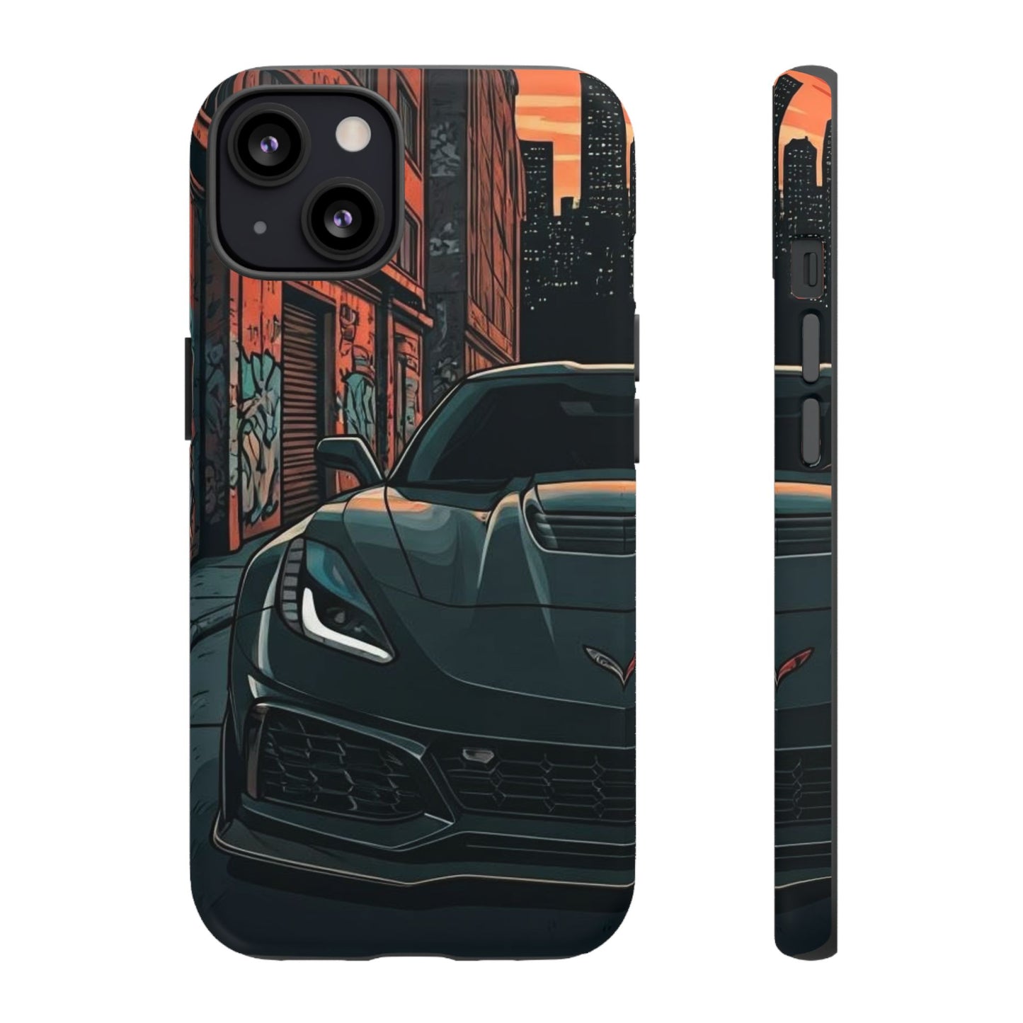 Chevy Corvette C7 Street Life-Dual Layer Ultra Tough Phone Case Printify by The Night Shift Automotive Apparel