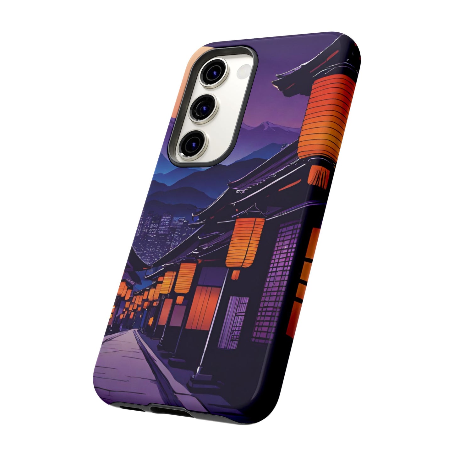 Traditional Japanese Village Countryside-Dual Layer Ultra Tough Phone Case Printify by The Night Shift Automotive Apparel