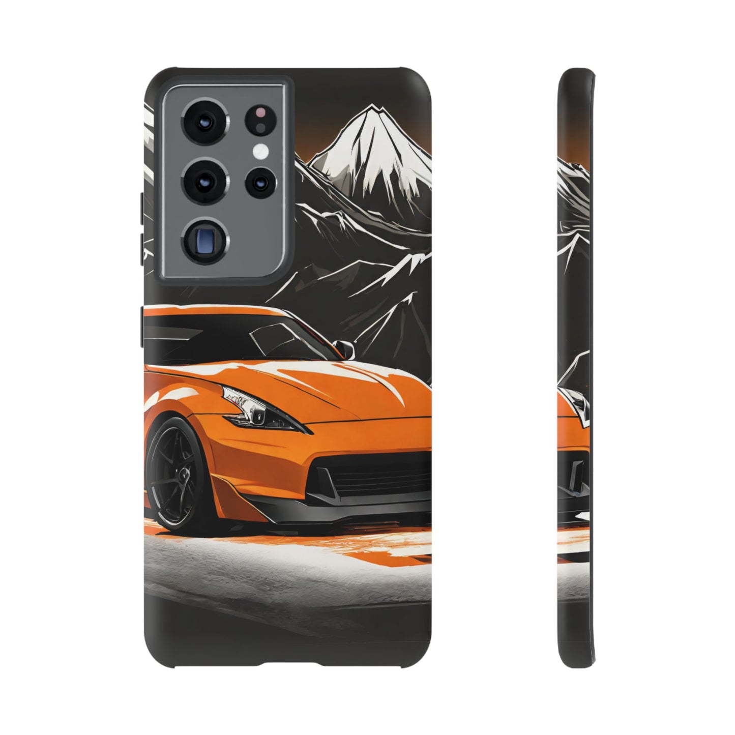 Nissan 370Z Mt Fuji-Dual Layer Ultra Tough Phone Case Samsung Galaxy S21 Ultra Matte Printify by The Night Shift Automotive Apparel
