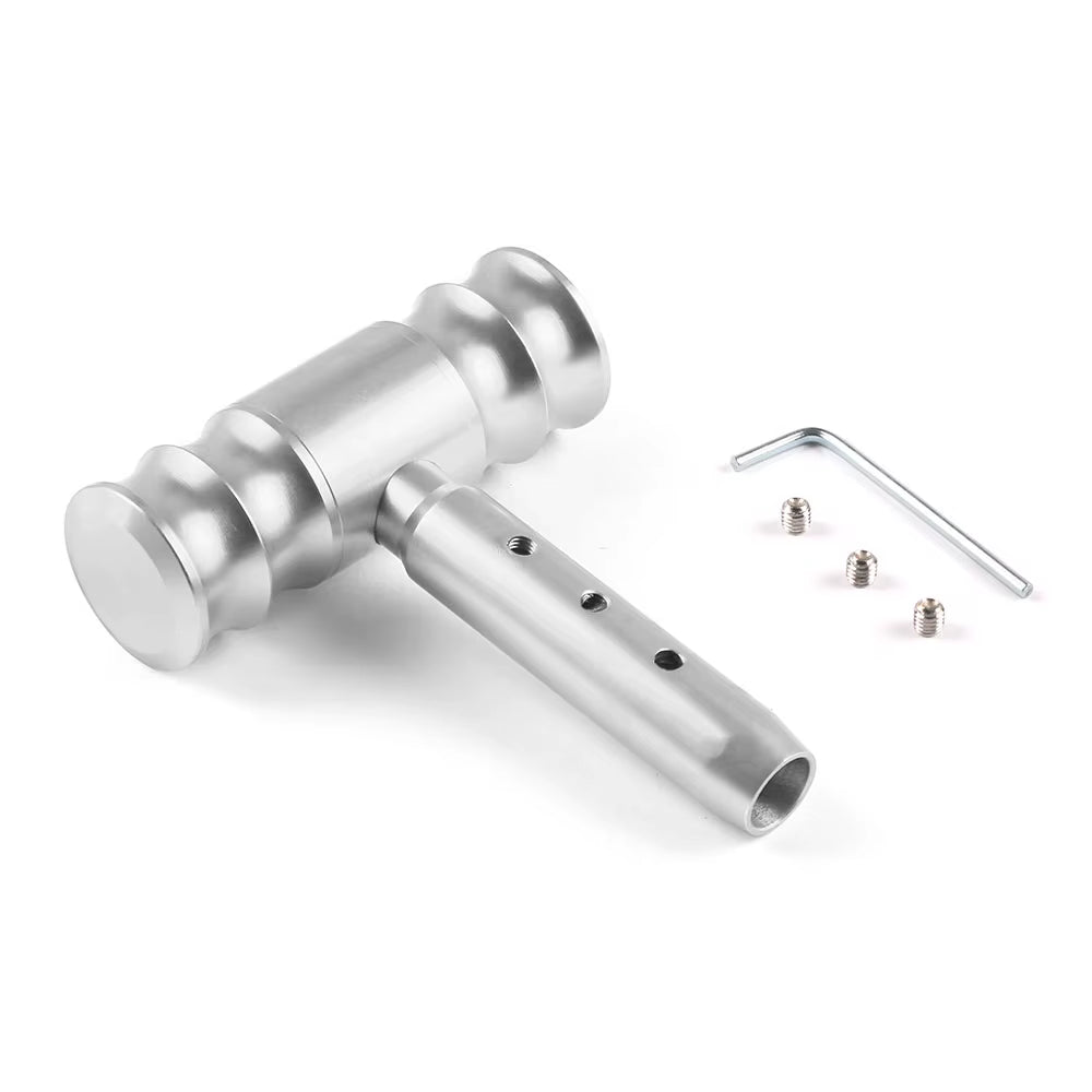 Aluminum Aircraft Style Shift Knob-For Automatic Silver The Night Shift Performance Street Gear by The Night Shift Automotive Apparel