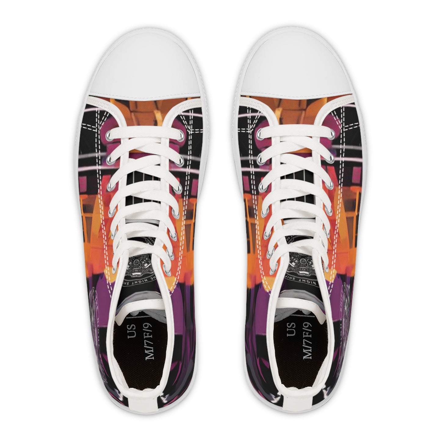 The Night Shift-Women's Canvas High Tops