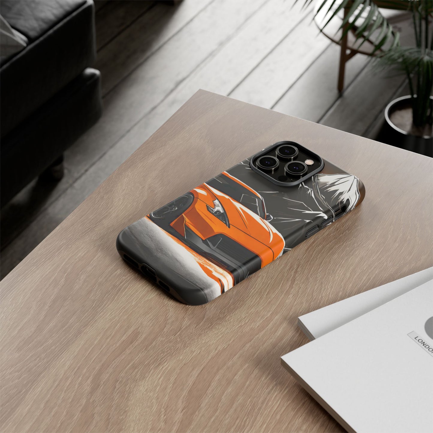 Nissan 370Z Mt Fuji-Dual Layer Ultra Tough Phone Case iPhone 14 Pro Max Matte Printify by The Night Shift Automotive Apparel