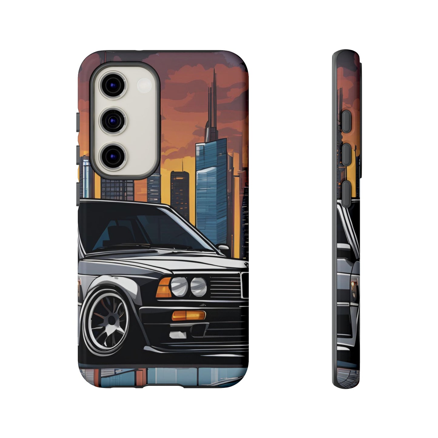 BMW E30 M3-Dual Layer Ultra Tough Phone Case Printify by The Night Shift Automotive Apparel