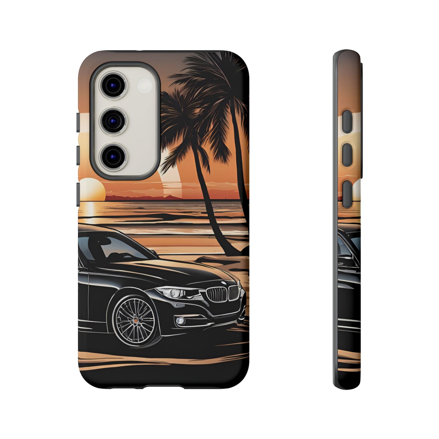 BMW Sunset On The Beach-Dual Layer Ultra Tough Phone Case Printify by The Night Shift Automotive Apparel