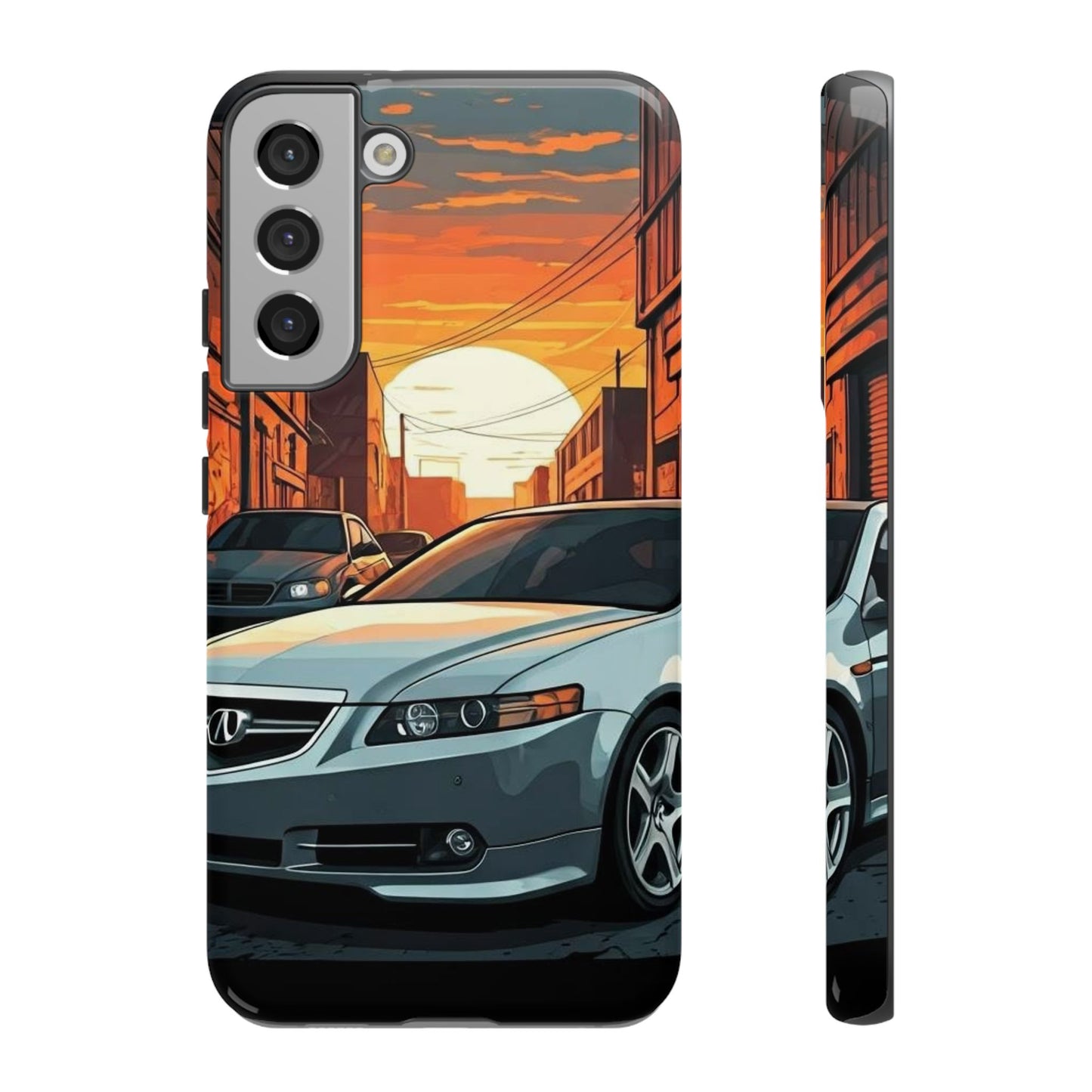 Acura TL Street Life-Dual Layer Ultra Tough Phone Case Printify by The Night Shift Automotive Apparel