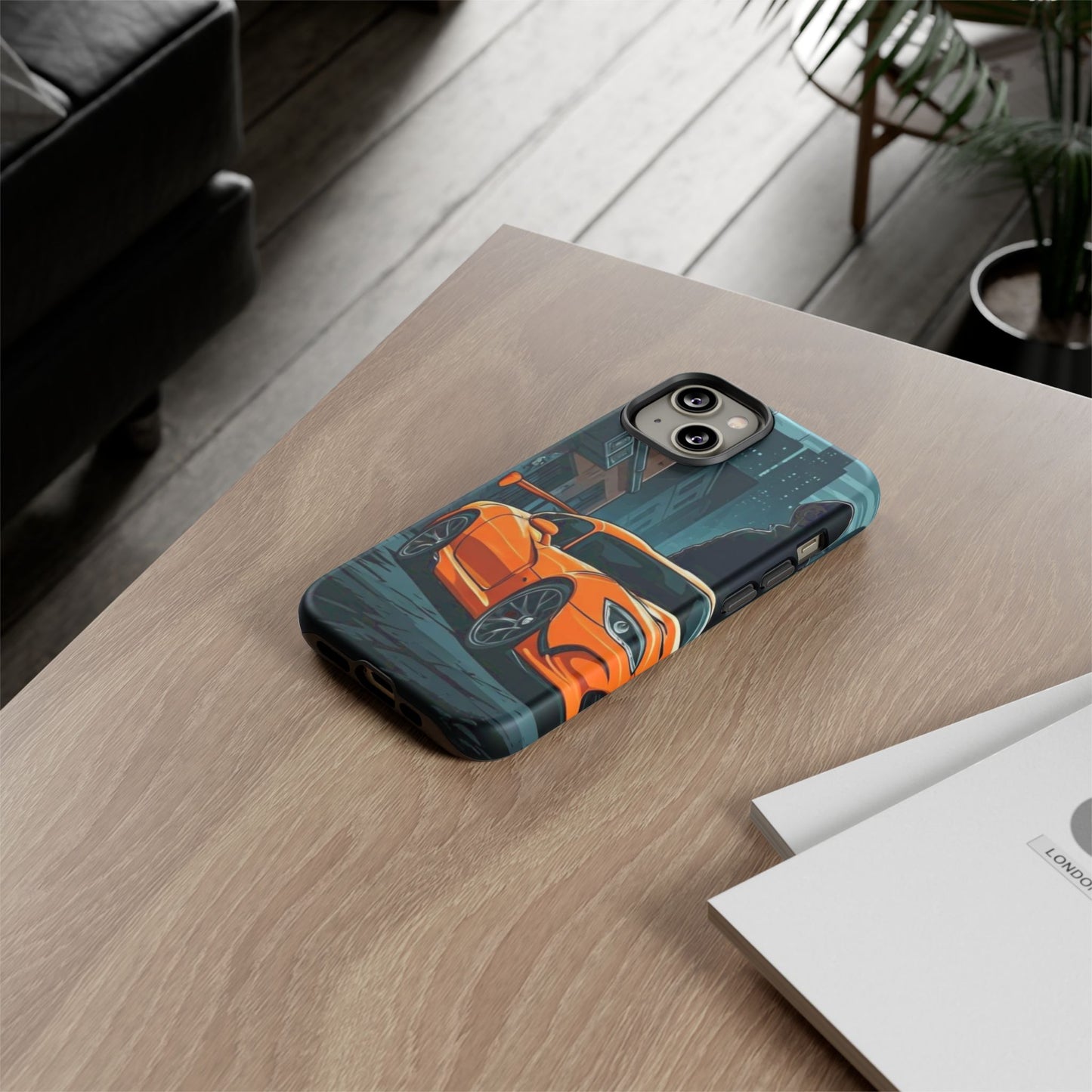 Dodge Viper SRT-10 Street Life-Dual Layer Ultra Tough Phone Case iPhone 14 Matte Printify by The Night Shift Automotive Apparel