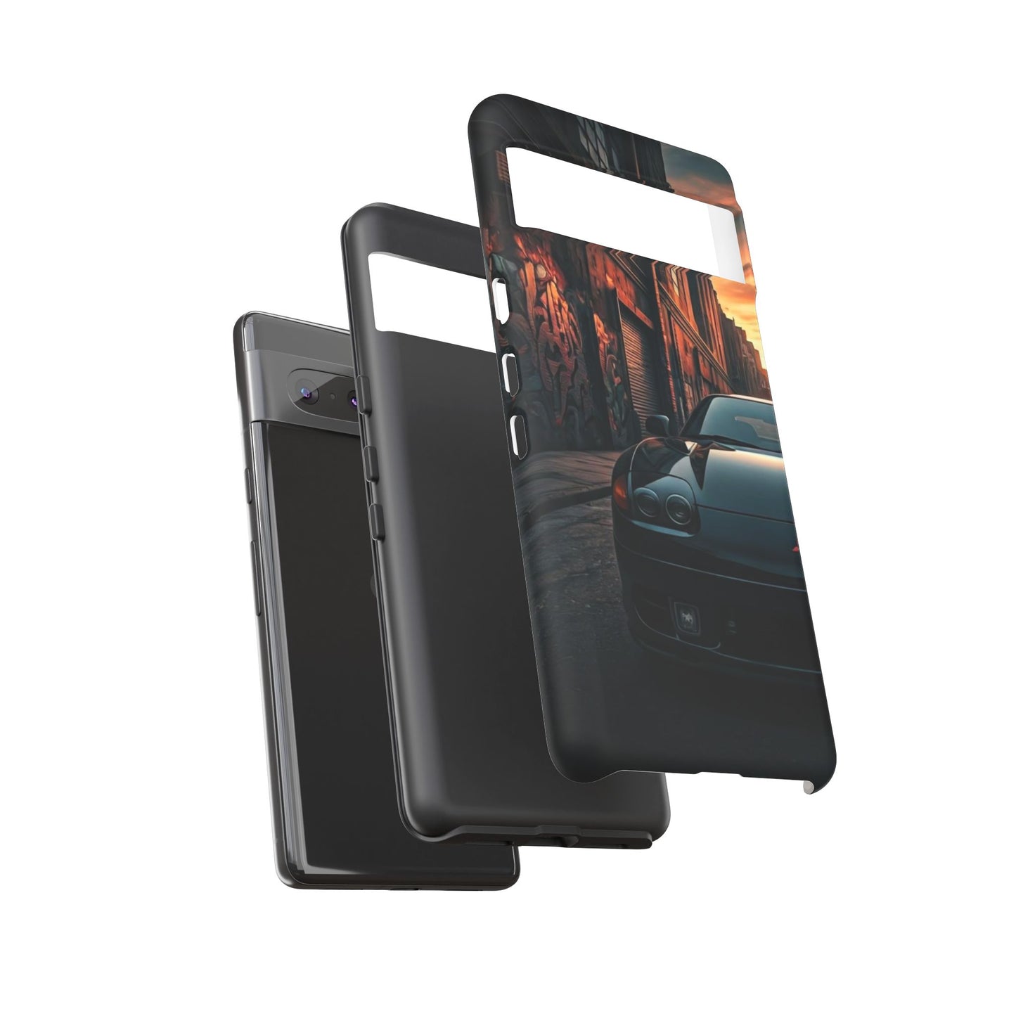 Mitsubishi 3000GT VR4 Street Life-Dual Layer Ultra Tough Phone Case Printify by The Night Shift Automotive Apparel