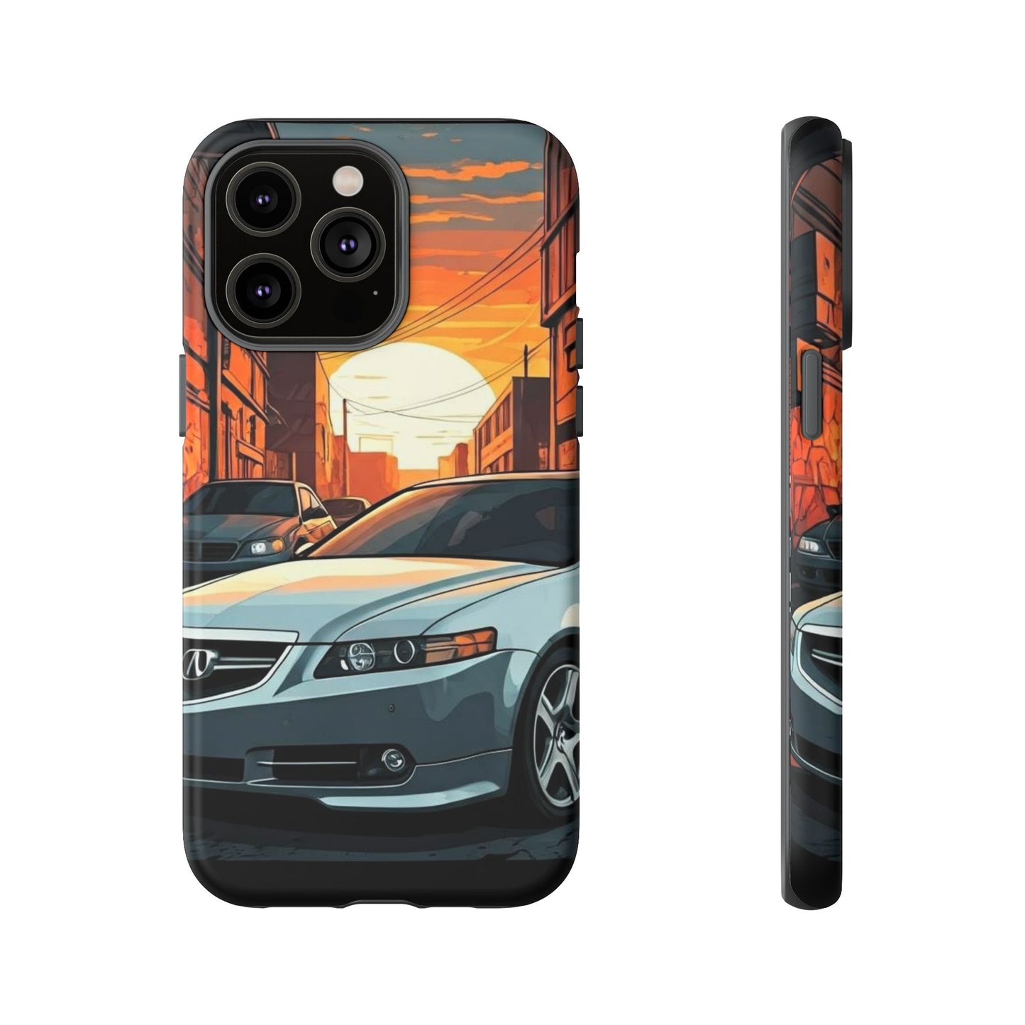Acura TL Street Life-Dual Layer Ultra Tough Phone Case Printify by The Night Shift Automotive Apparel