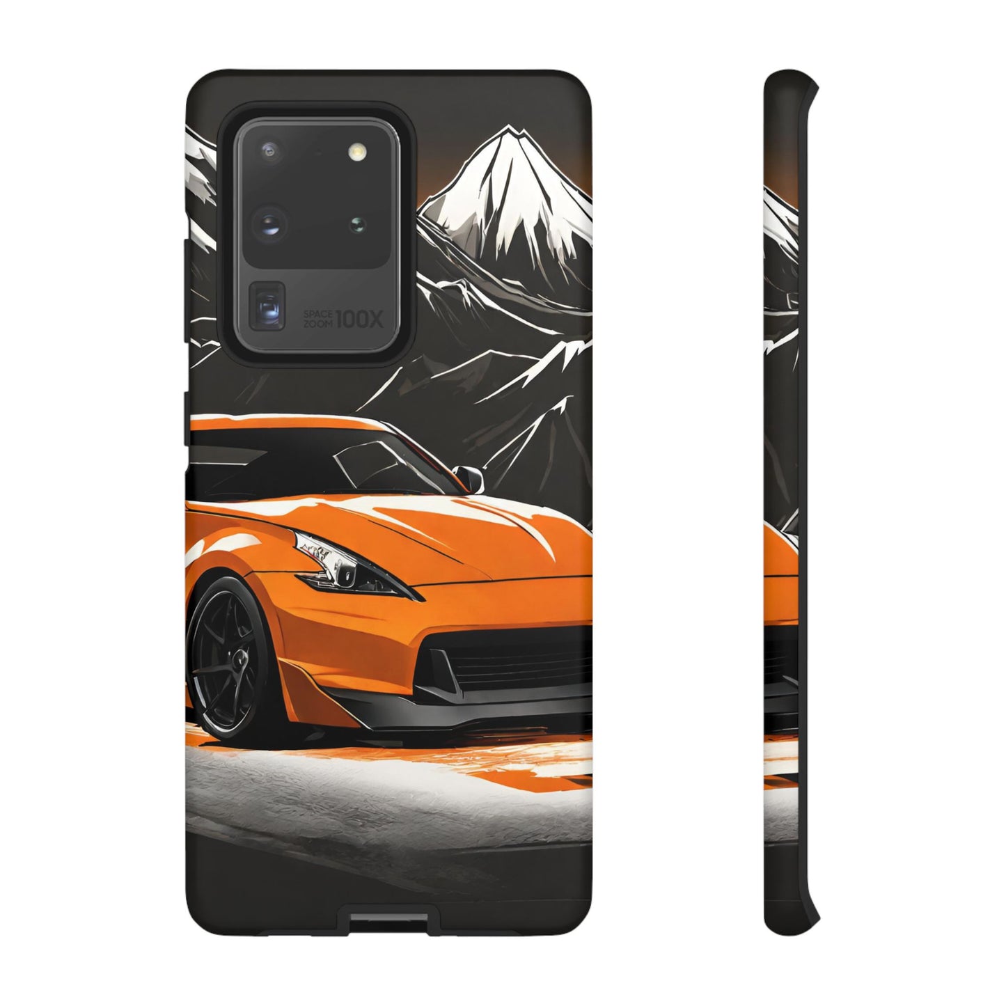 Nissan 370Z Mt Fuji-Dual Layer Ultra Tough Phone Case Samsung Galaxy S20 Ultra Matte Printify by The Night Shift Automotive Apparel