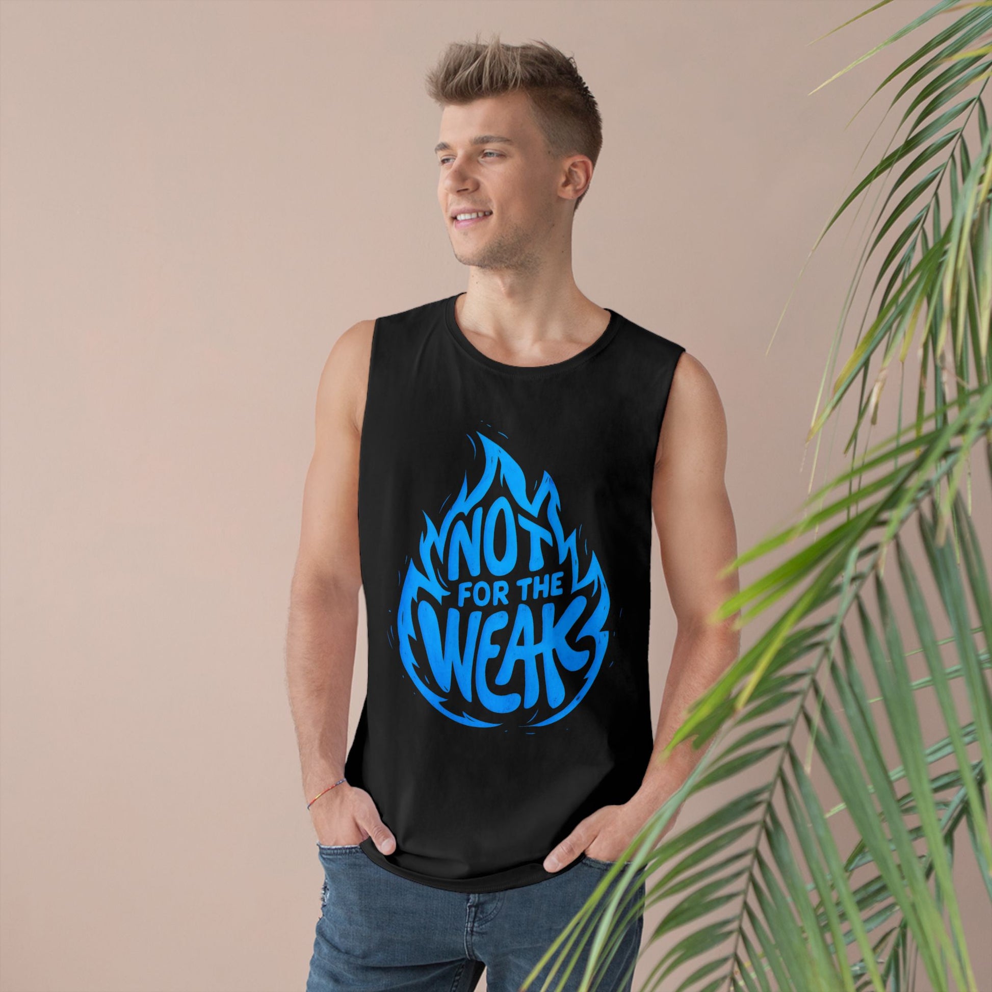 Not For The Weak - Premium Unisex Barnard Tank Top Printify by The Night Shift Automotive Apparel