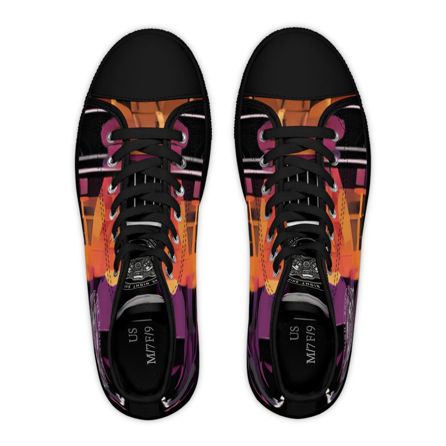 The Night Shift-Women's Canvas High Tops