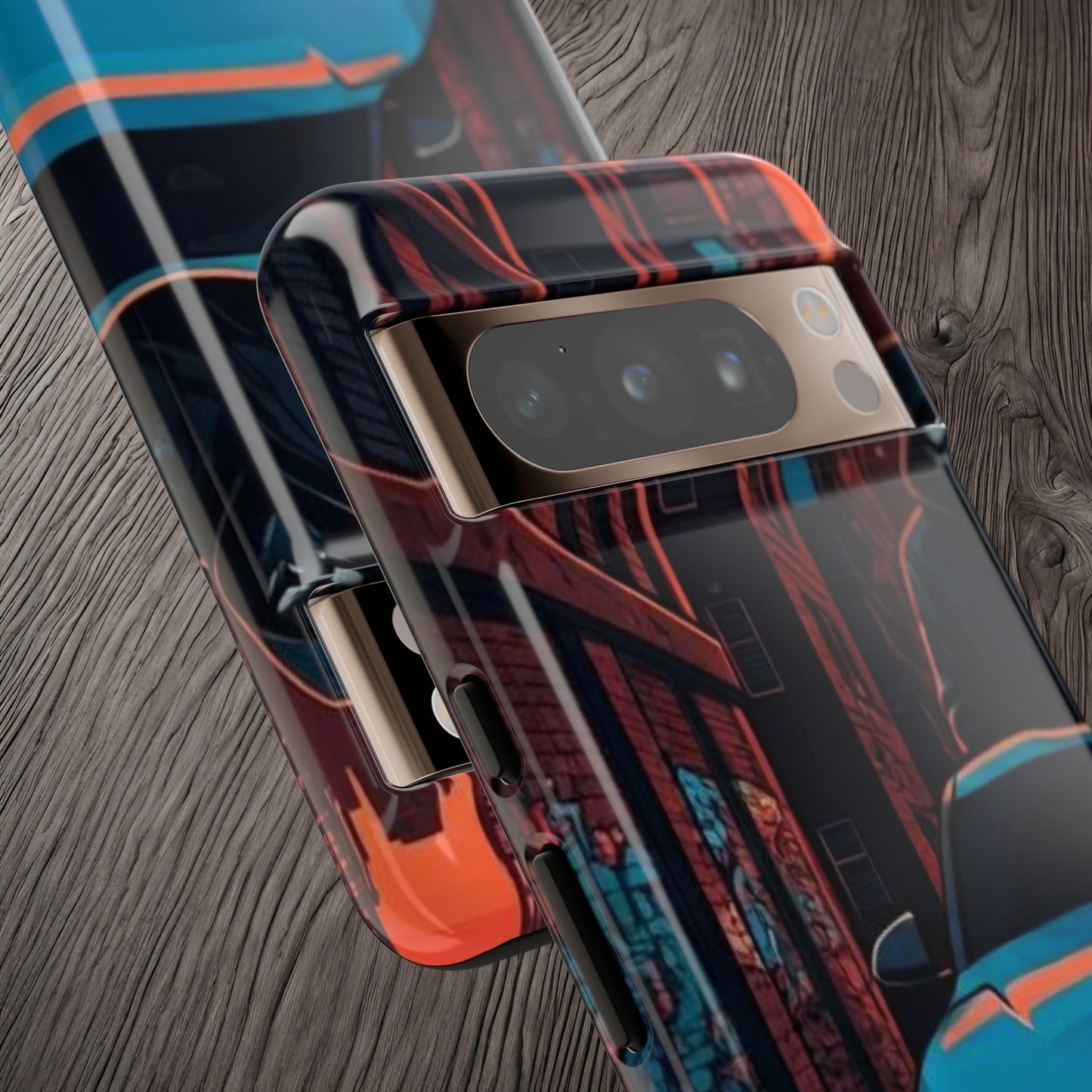 Toyota Supra MK-V Street Life-Dual Layer Ultra Tough Phone Case Printify by The Night Shift Automotive Apparel