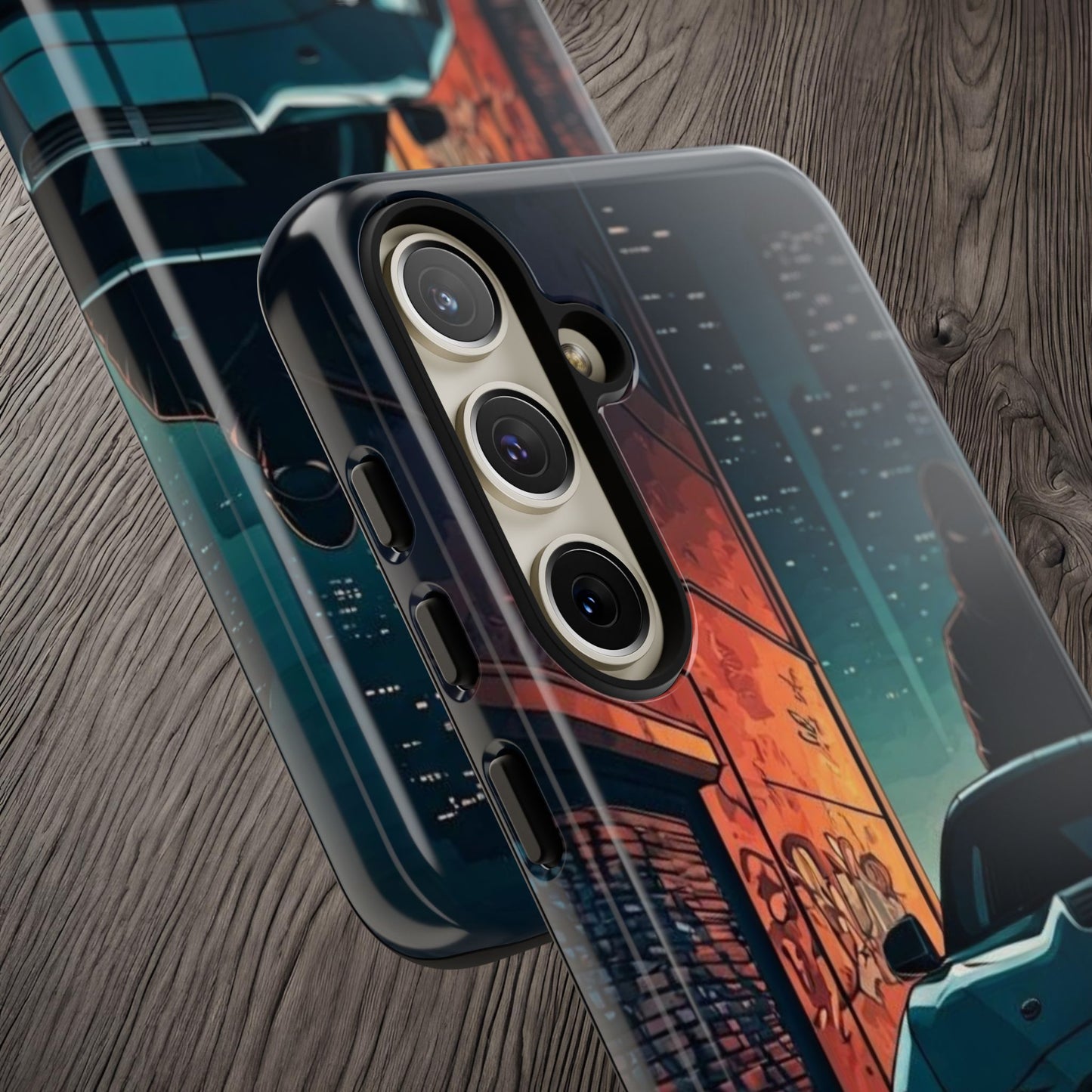 Ford Mustang Shelby GT350 Street Life-Dual Layer Ultra Tough Phone Case Printify by The Night Shift Automotive Apparel