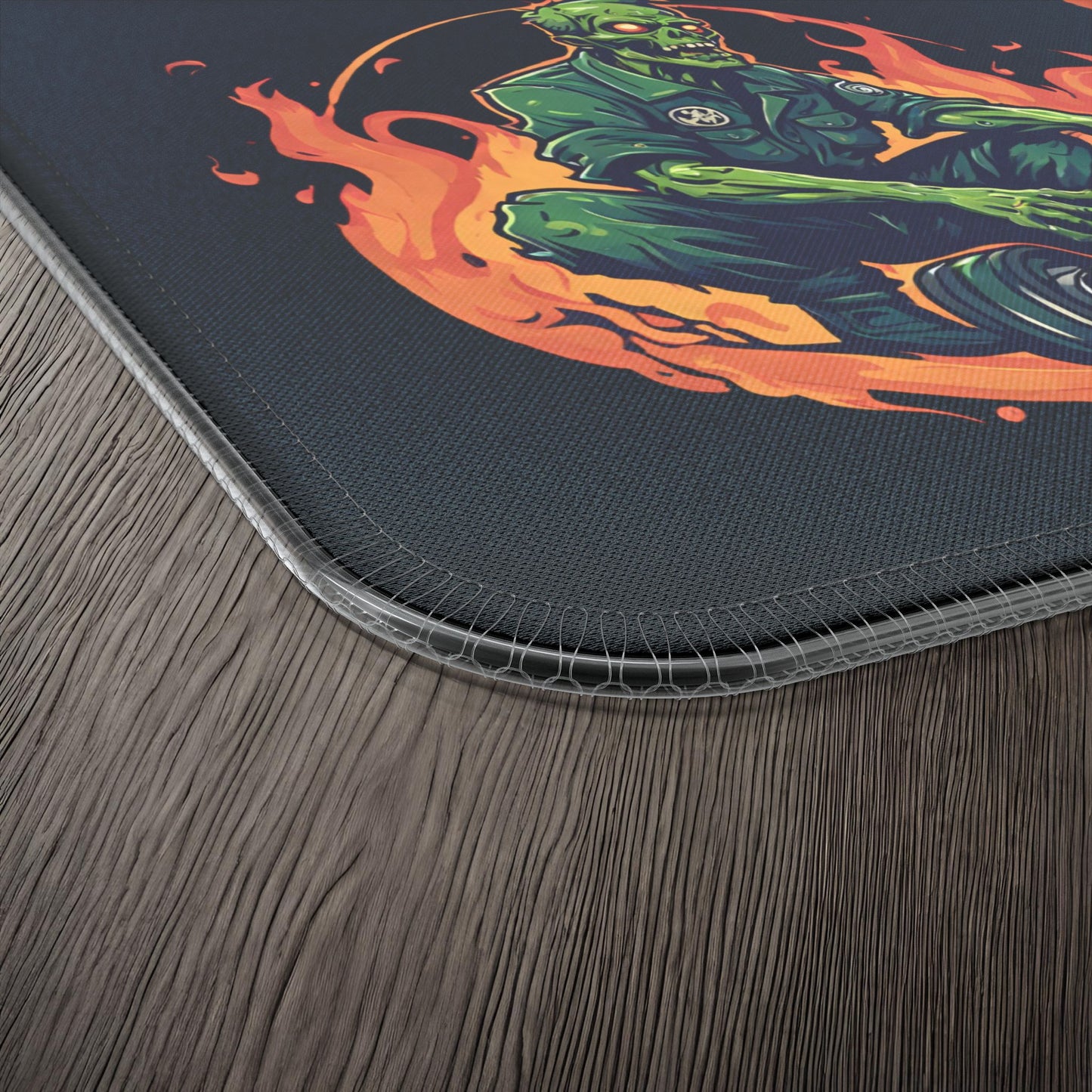 The Night Shift Performance Street Gear Logo-LED Gaming Mouse Pad with Wireless Charging Printify by The Night Shift Automotive Apparel
