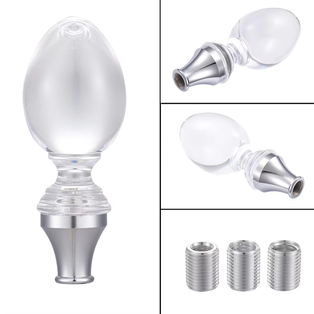 Transparent Acrylic Crystal Plug The Night Shift Performance Street Gear by The Night Shift Automotive Apparel