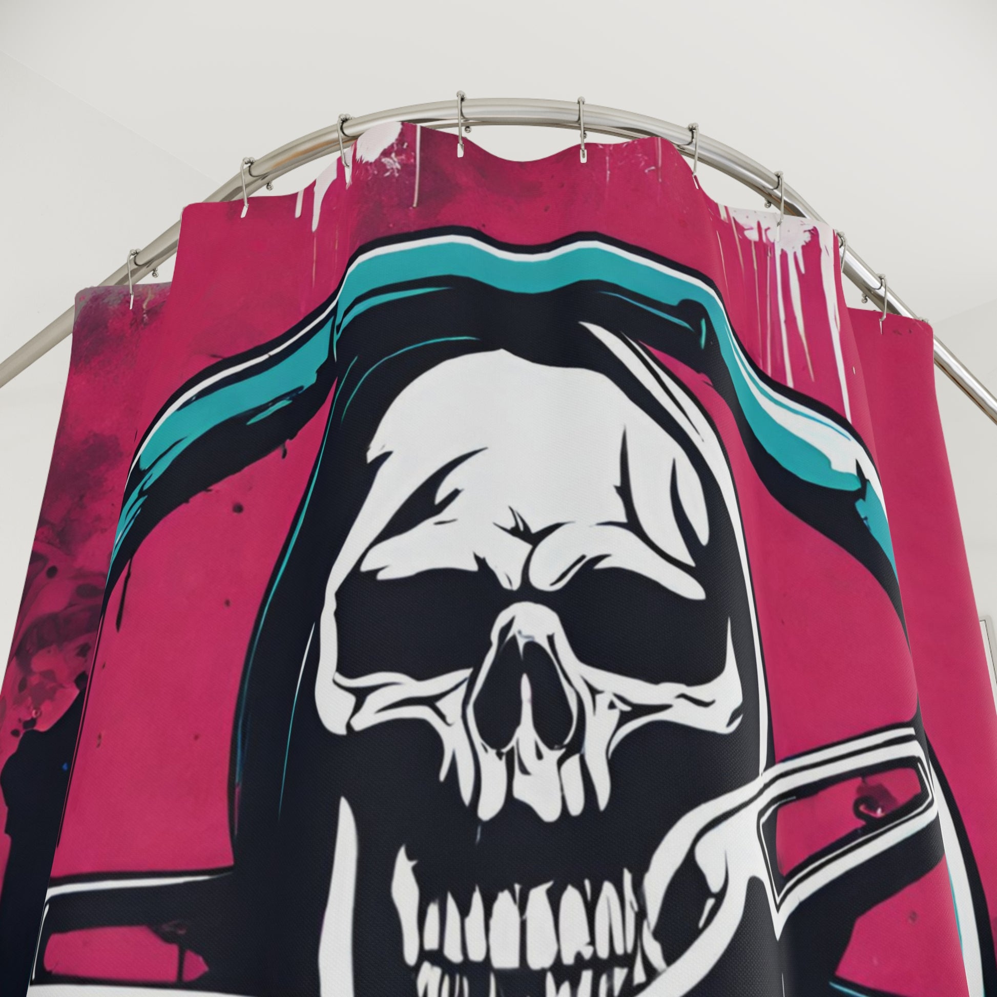 Shower Curtains Printify by The Night Shift Automotive Apparel