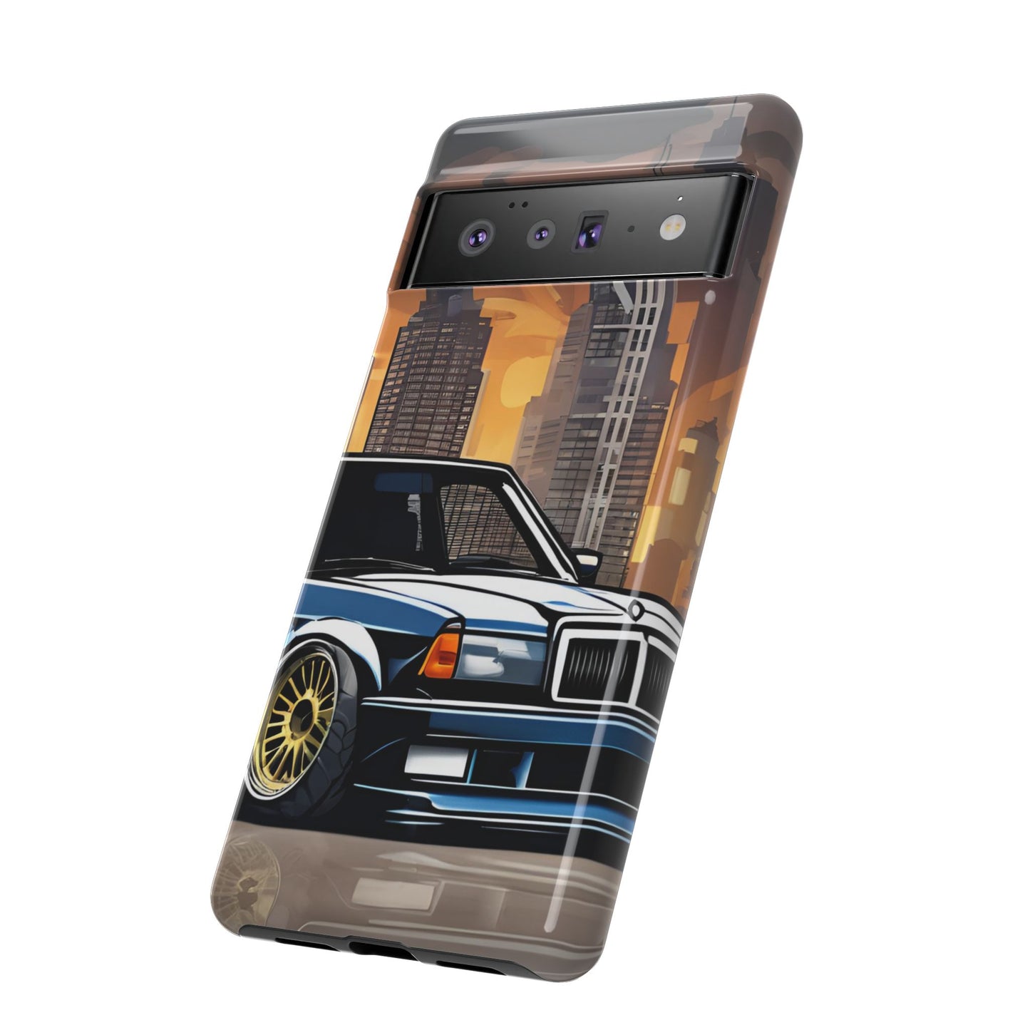 Mercedes Benz 190e Evo-Dual Layer Ultra Tough Phone Case Printify by The Night Shift Automotive Apparel