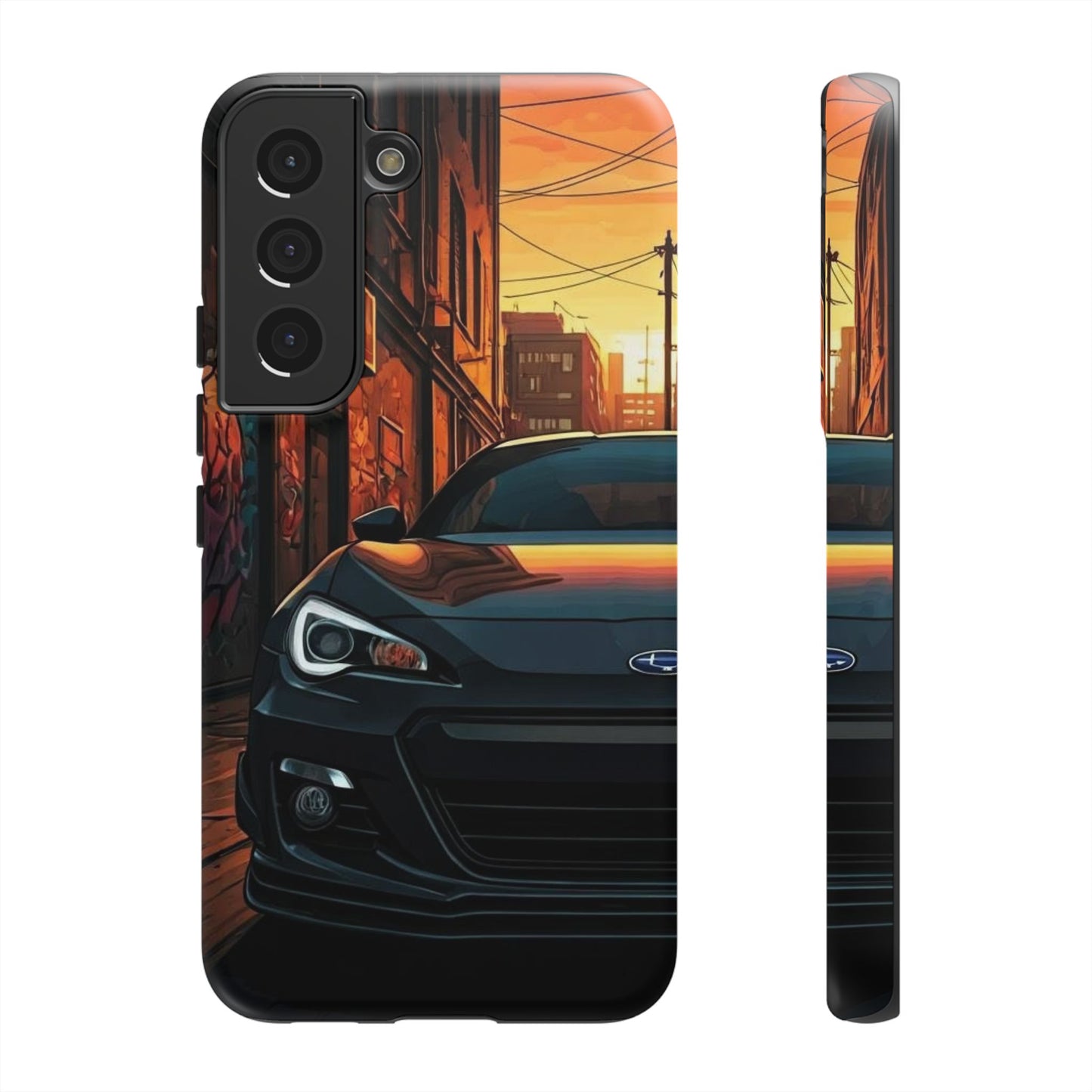 Subaru BRZ Street Life-Dual Layer Ultra Tough Phone Case Printify by The Night Shift Automotive Apparel