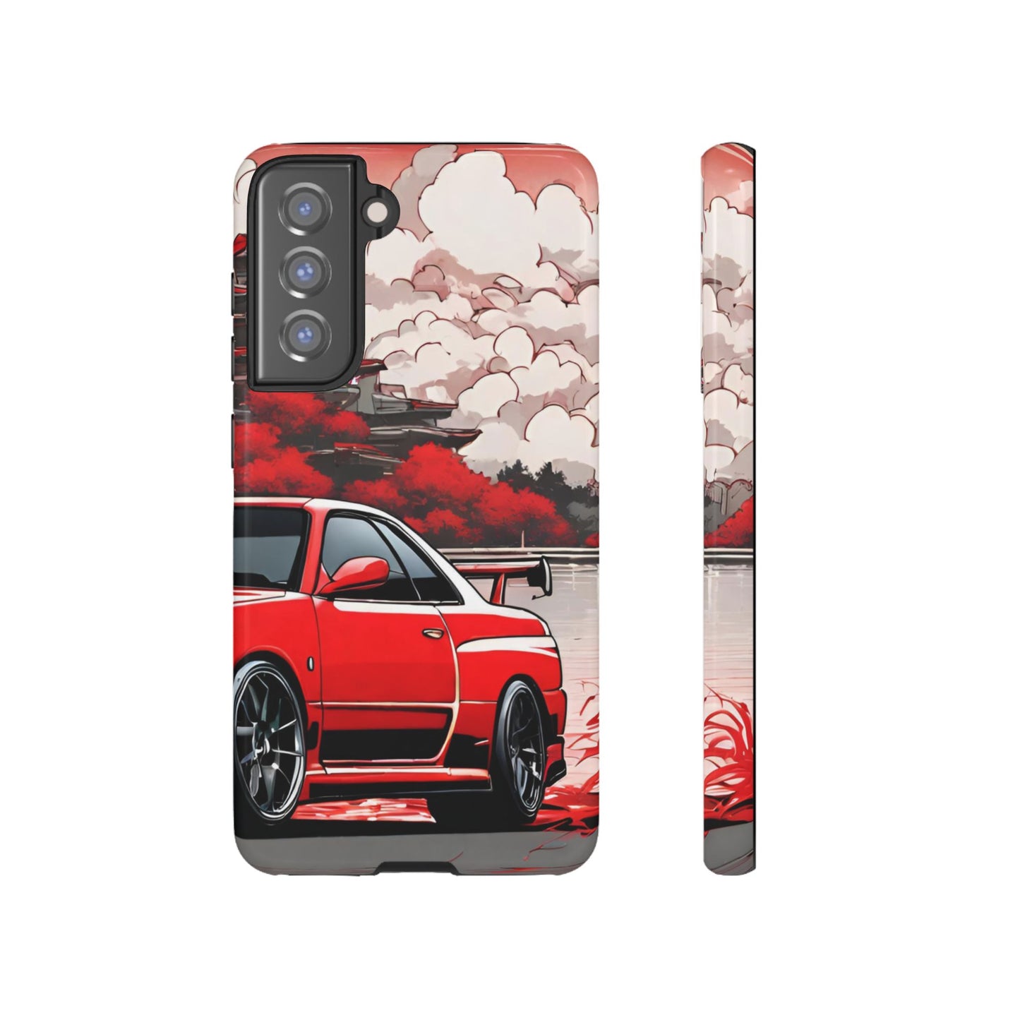 Nissan Skyline R34-Dual Layer Ultra Tough Phone Case Printify by The Night Shift Automotive Apparel