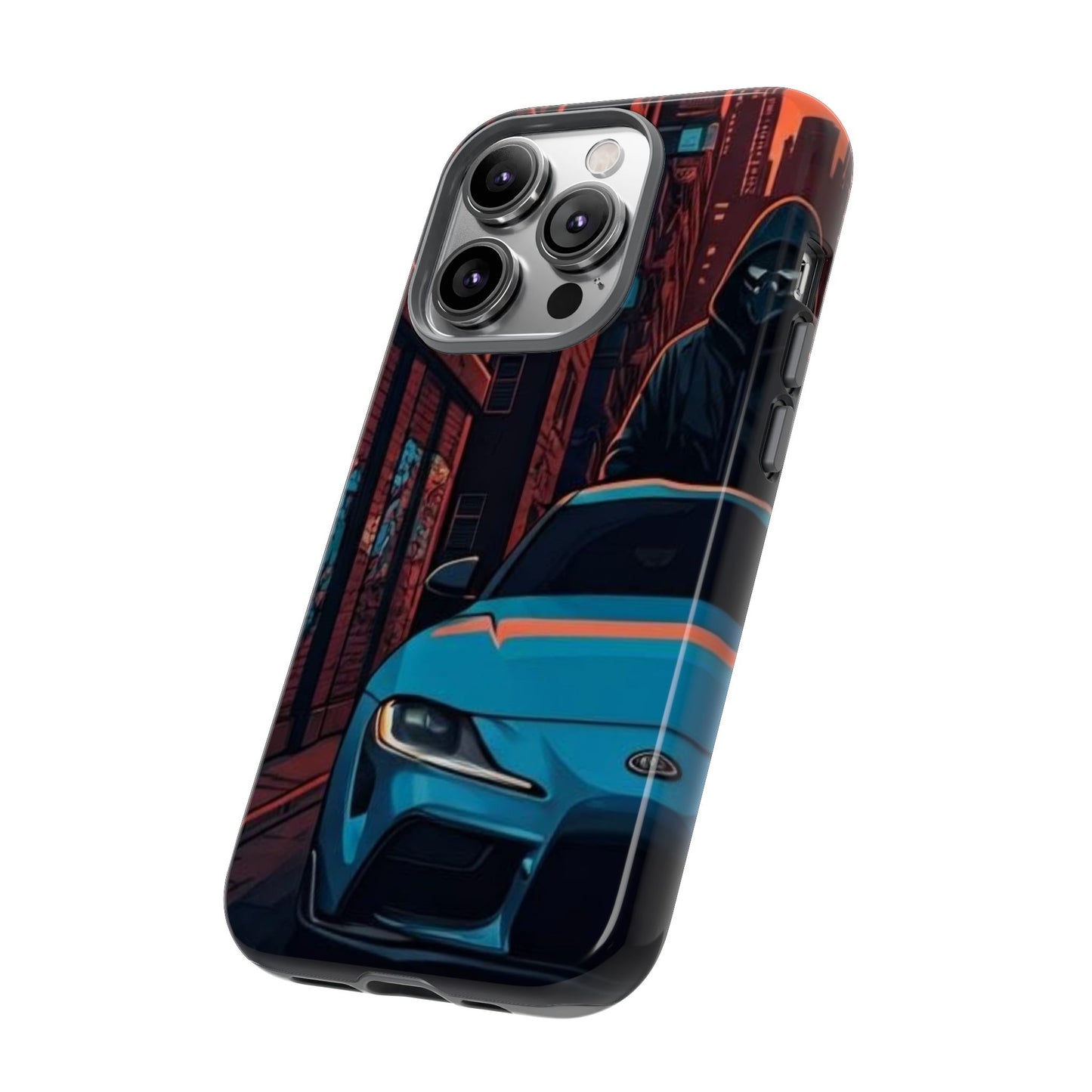 Toyota Supra MK-V Street Life-Dual Layer Ultra Tough Phone Case Printify by The Night Shift Automotive Apparel