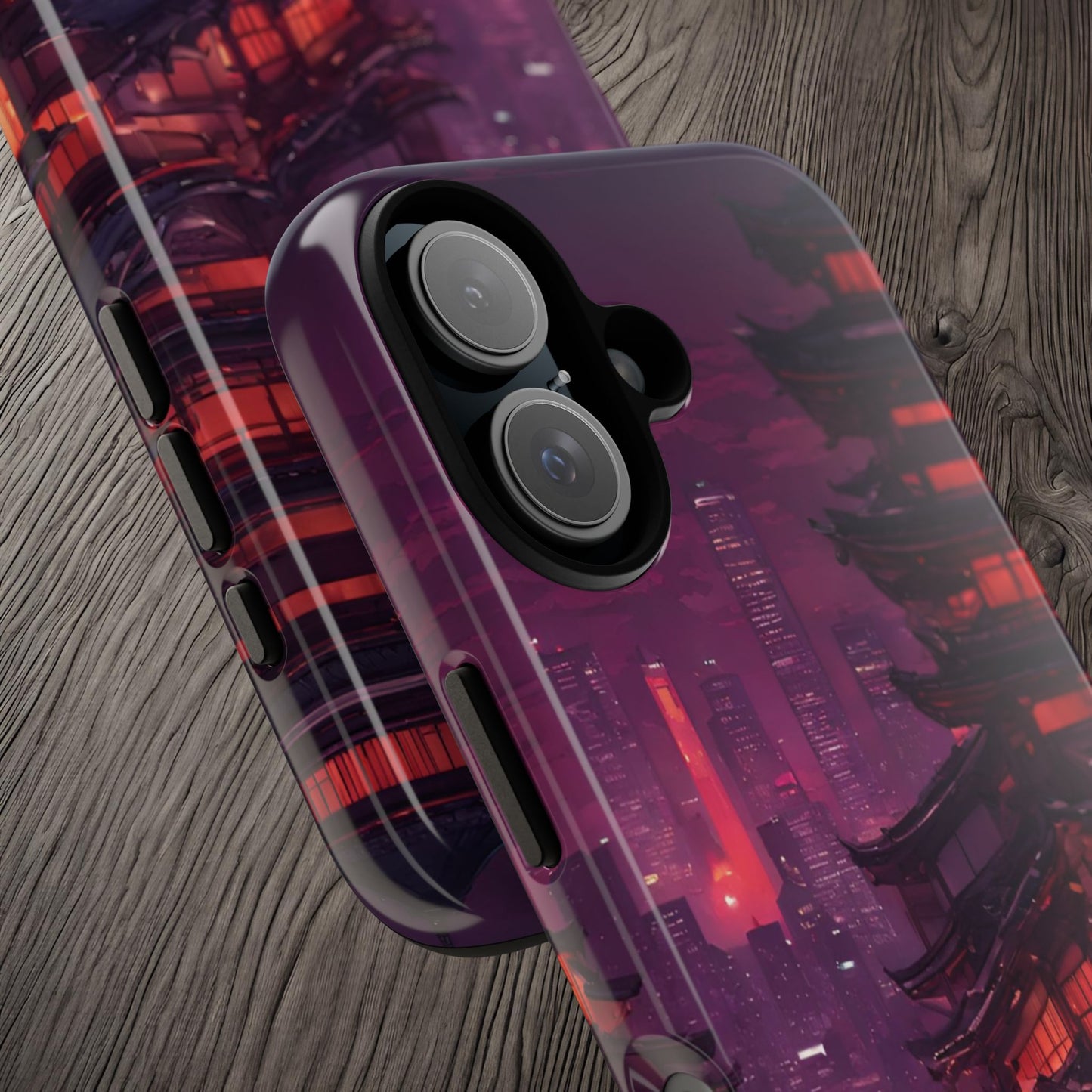 Traditional Japanese Village Countryside-Dual Layer Ultra Tough Phone Case Printify by The Night Shift Automotive Apparel