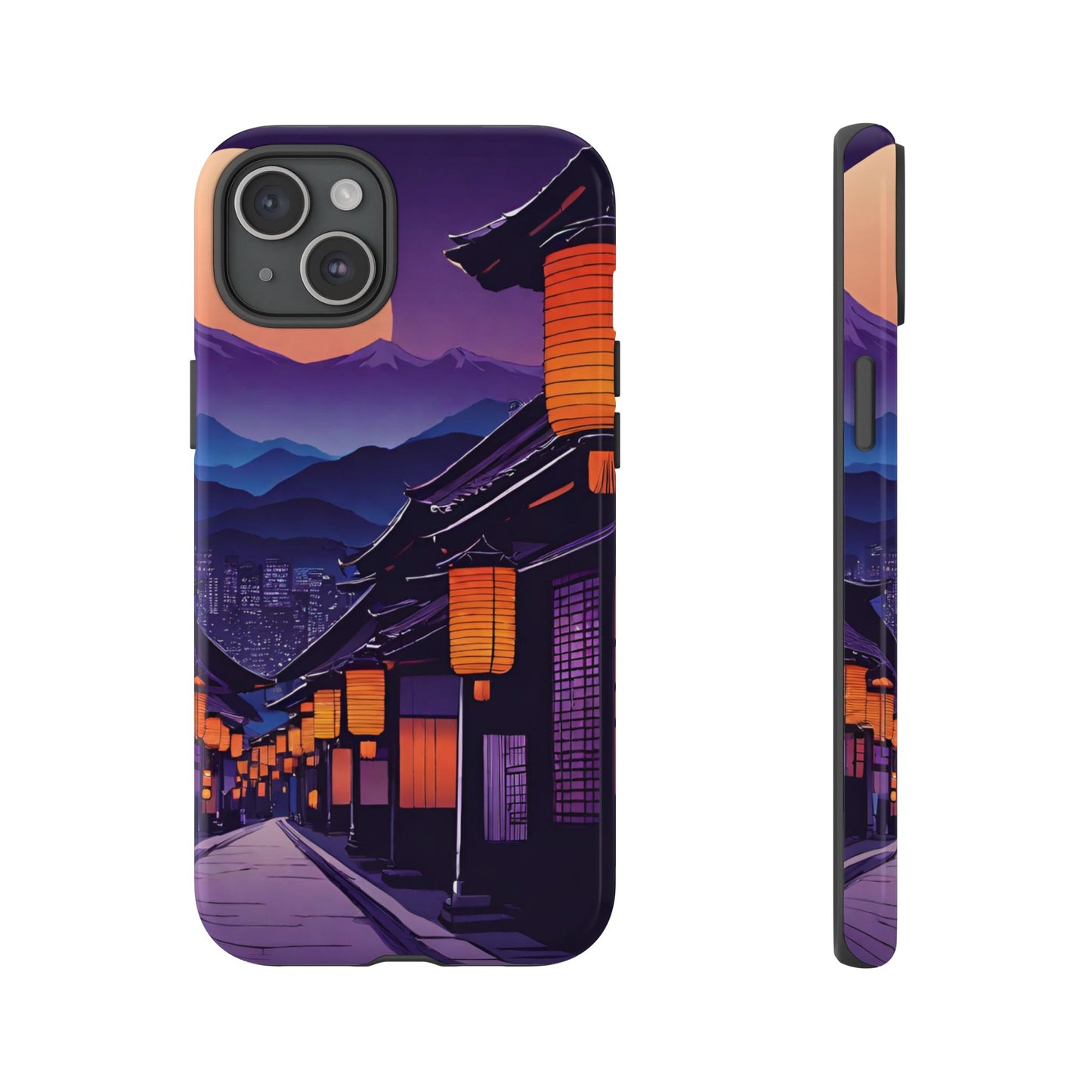 Traditional Japanese Village Countryside-Dual Layer Ultra Tough Phone Case Printify by The Night Shift Automotive Apparel
