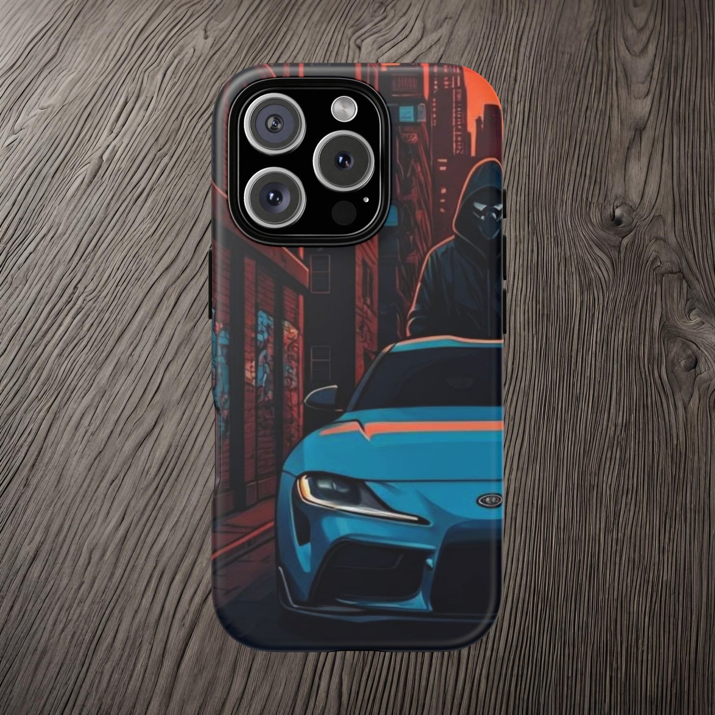 Toyota Supra MK-V Street Life-Dual Layer Ultra Tough Phone Case Printify by The Night Shift Automotive Apparel