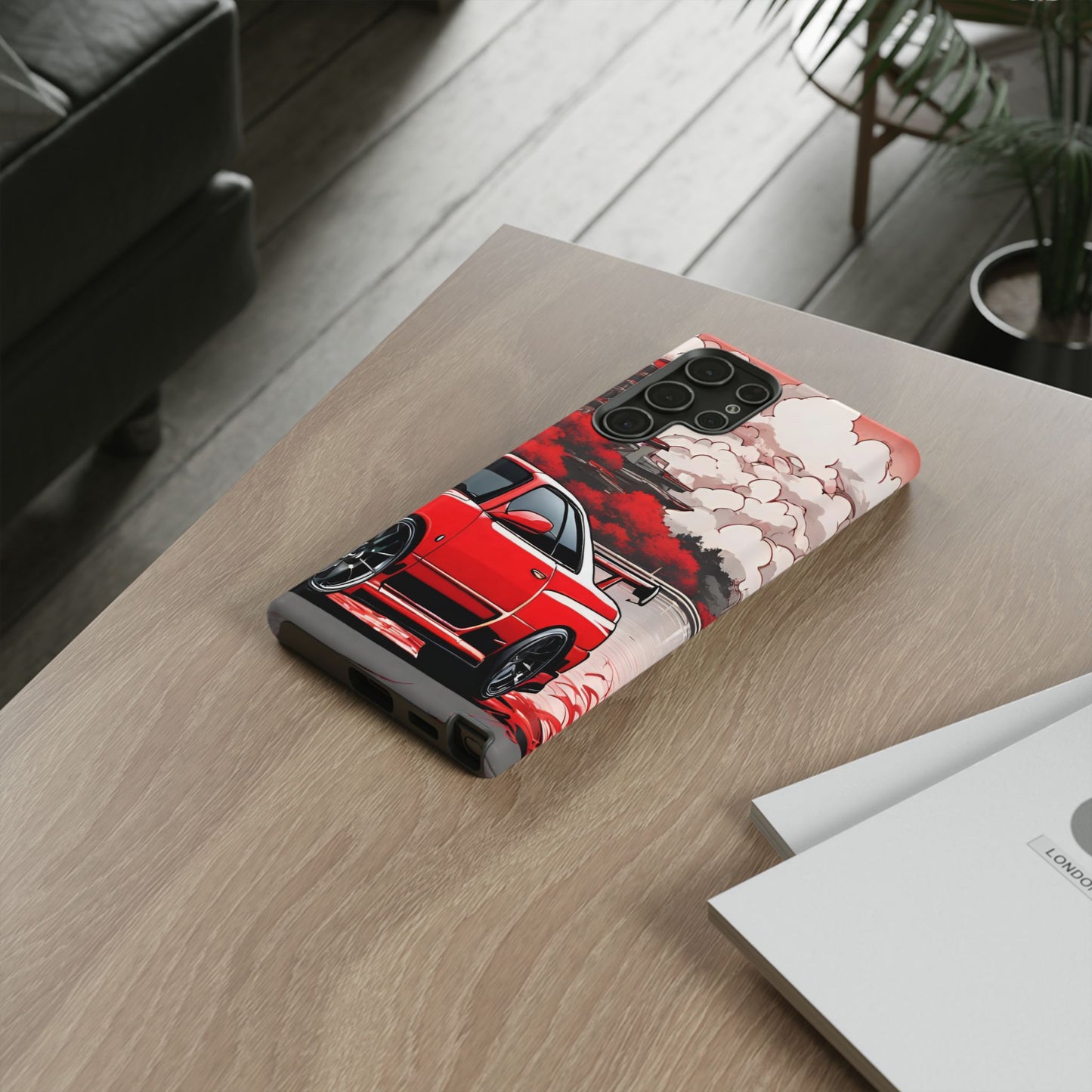 Nissan Skyline R34-Dual Layer Ultra Tough Phone Case Samsung Galaxy S22 Ultra Matte Printify by The Night Shift Automotive Apparel