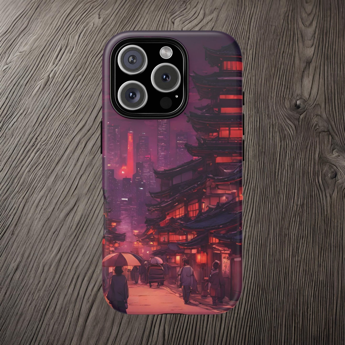 Traditional Japanese Village Countryside-Dual Layer Ultra Tough Phone Case Printify by The Night Shift Automotive Apparel