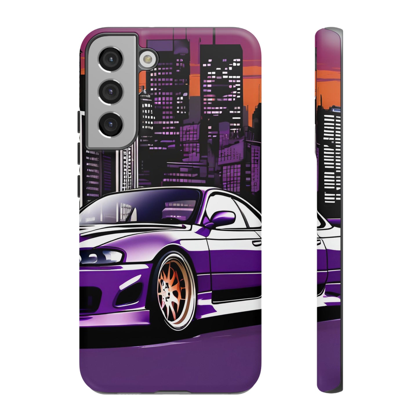 Nissan 240sx S15-Dual Layer Ultra Tough Phone Case Printify by The Night Shift Automotive Apparel