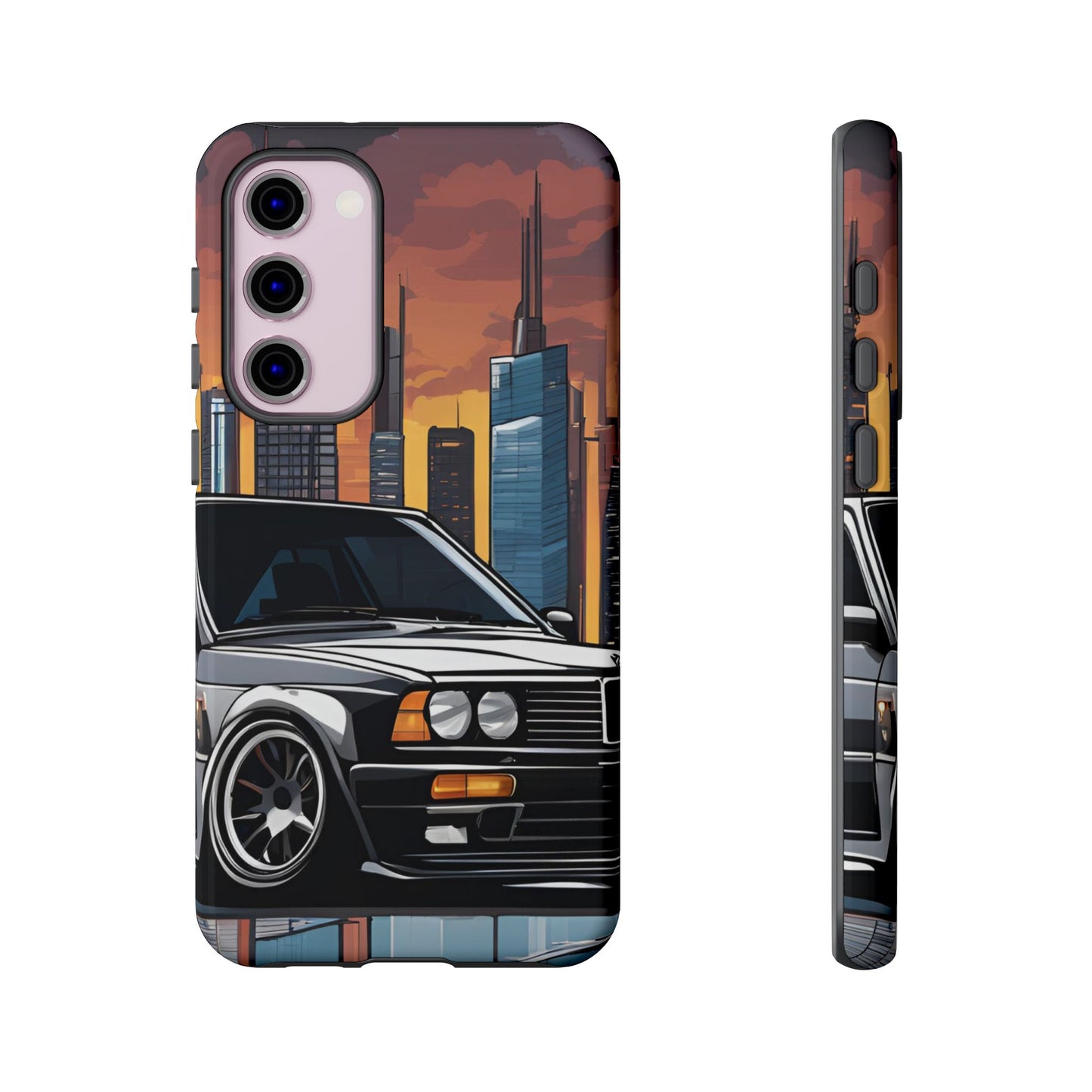 BMW E30 M3-Dual Layer Ultra Tough Phone Case Printify by The Night Shift Automotive Apparel
