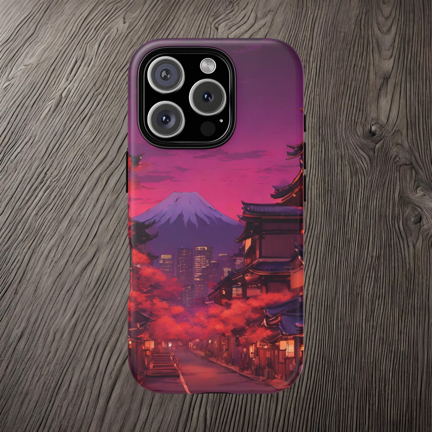 Traditional Japanese Village Countryside-Dual Layer Ultra Tough Phone Case Printify by The Night Shift Automotive Apparel