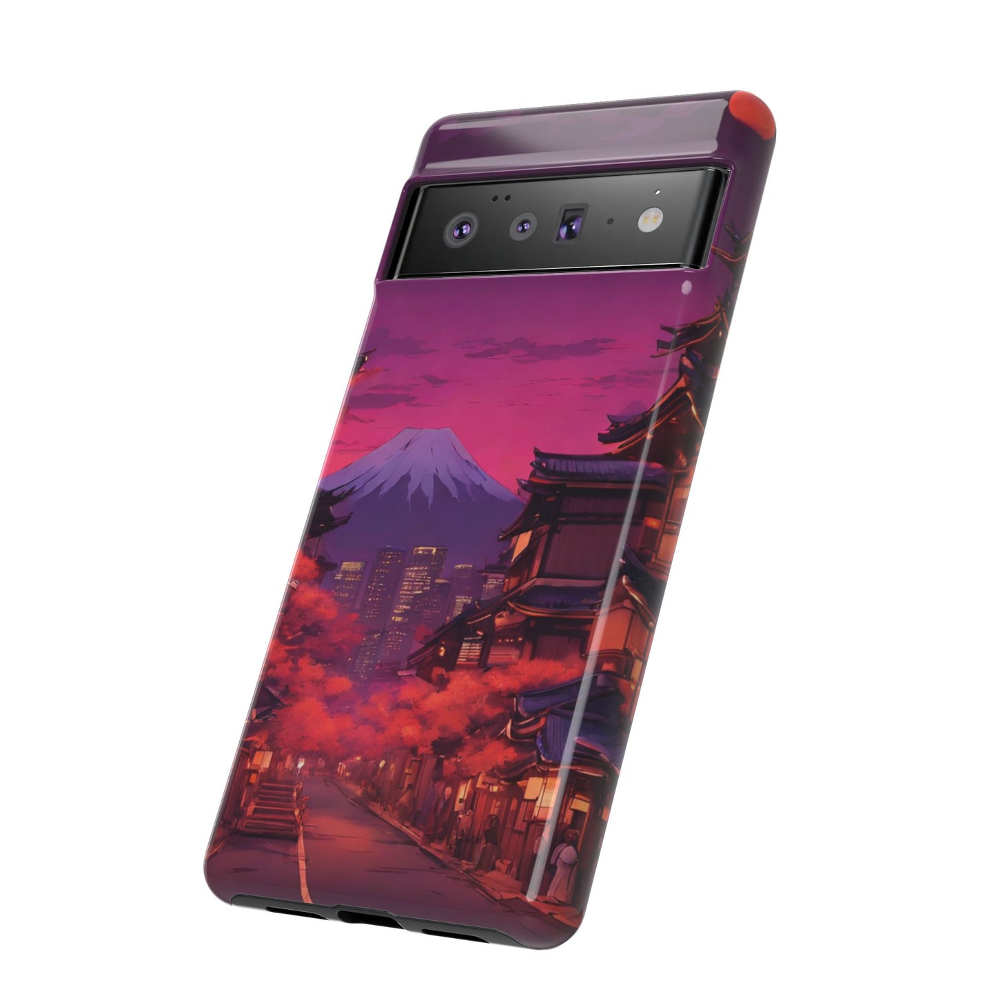 Traditional Japanese Village Countryside-Dual Layer Ultra Tough Phone Case Printify by The Night Shift Automotive Apparel