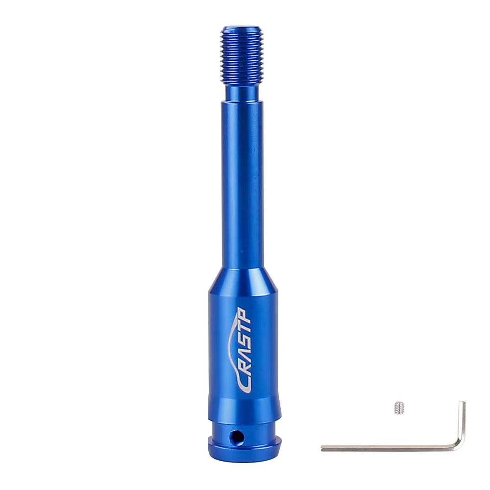 Aluminum Alloy Car Shift Knob Extender M14X1.5 RS-SFN115 Blue The Night Shift Performance Street Gear by The Night Shift Automotive Apparel