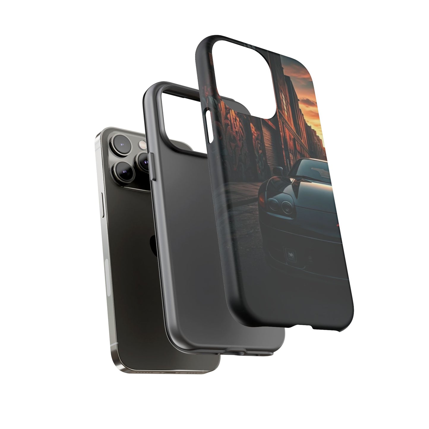 Mitsubishi 3000GT VR4 Street Life-Dual Layer Ultra Tough Phone Case Printify by The Night Shift Automotive Apparel