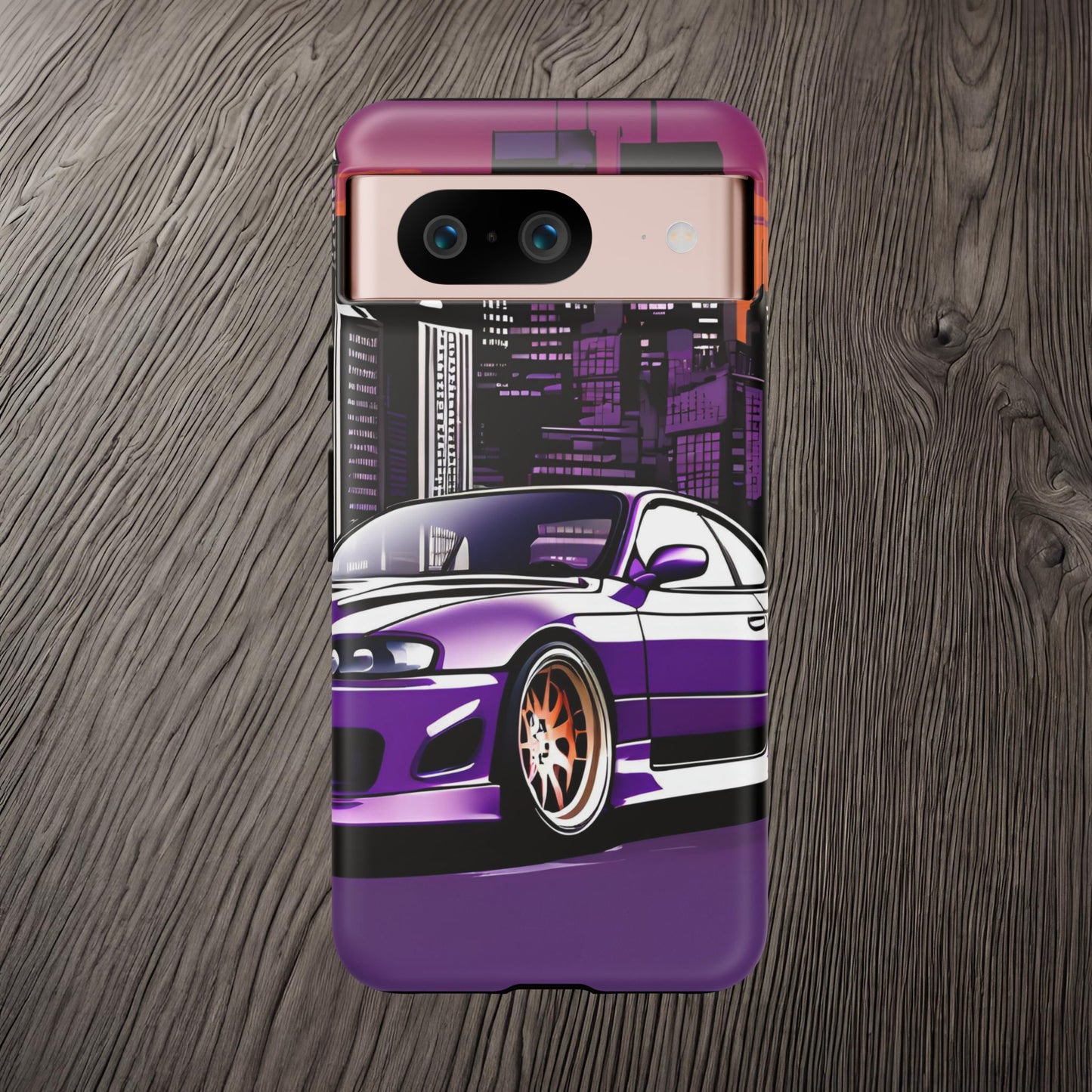 Nissan 240sx S15-Dual Layer Ultra Tough Phone Case Google Pixel 8 Matte Printify by The Night Shift Automotive Apparel