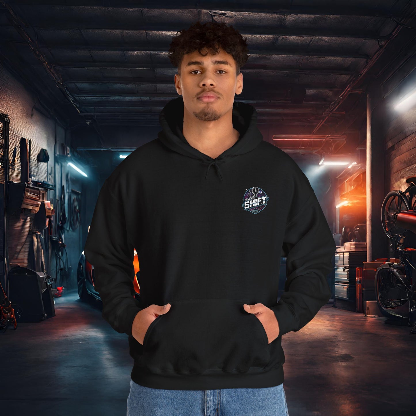 The Night Shift-Ultra Soft, Premium Hoodie Printify by The Night Shift Automotive Apparel